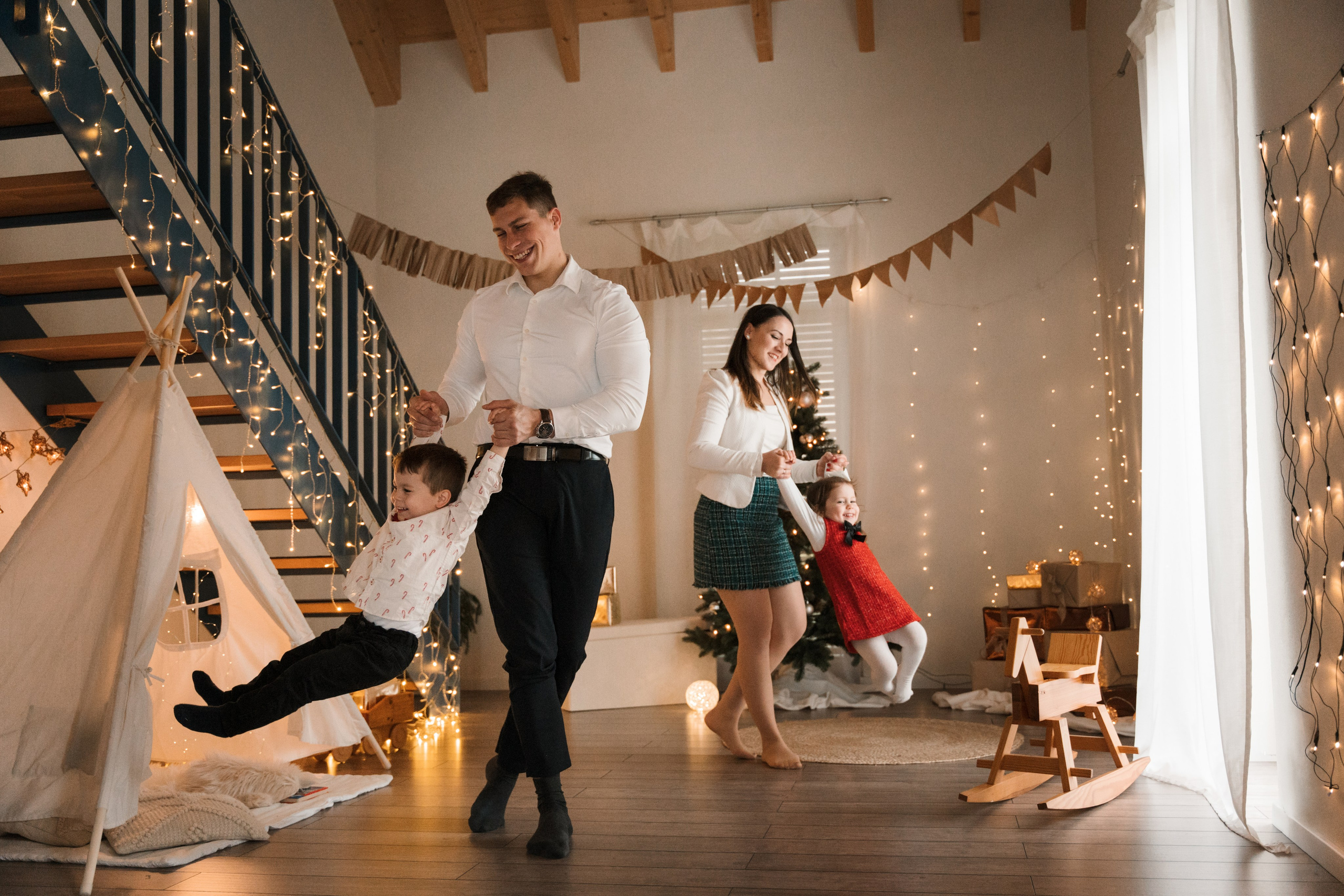 Christmas Family Photoshoot. Elena Seewald