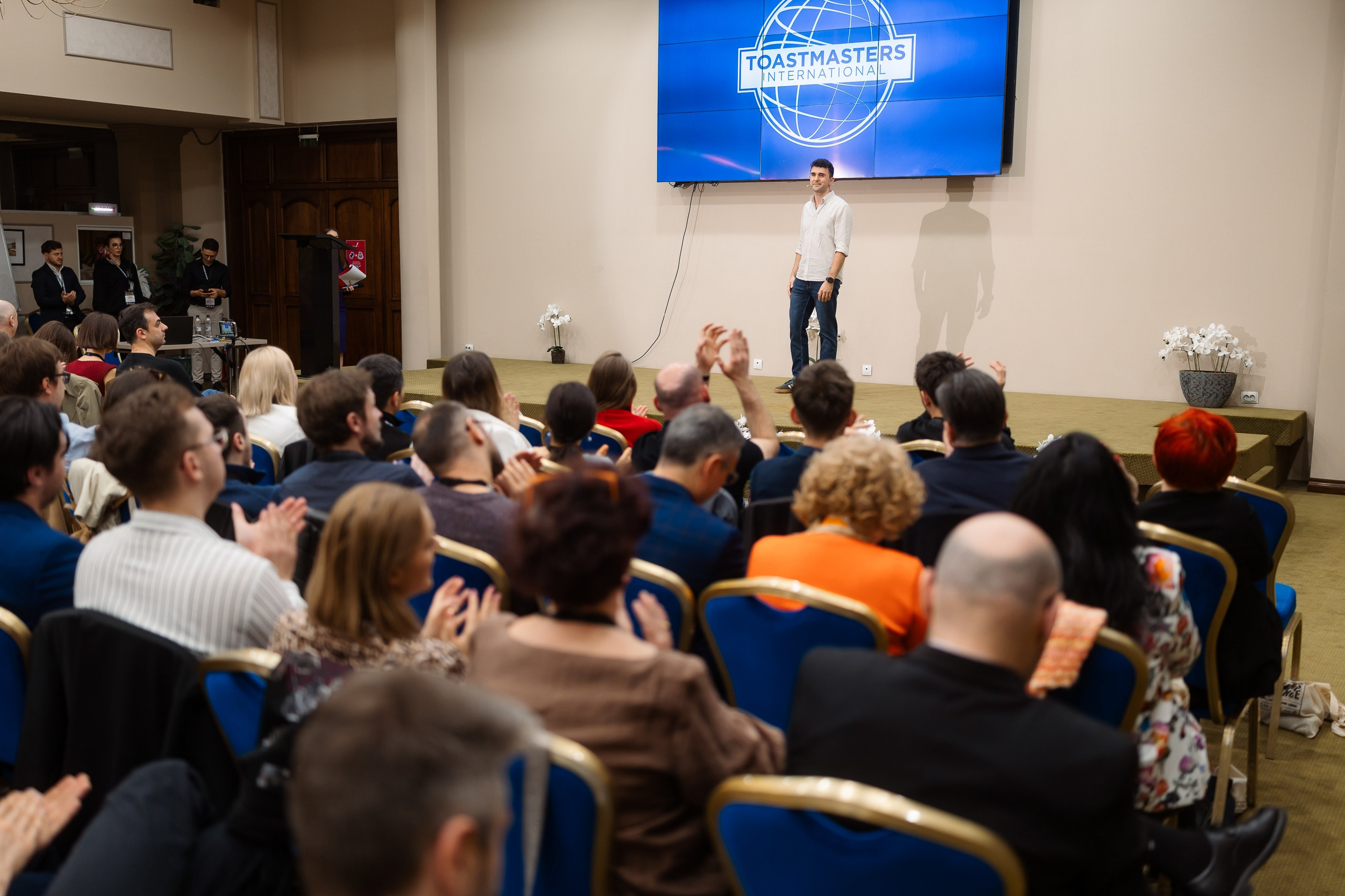 Toastmasters Conference. Marius Ciocan