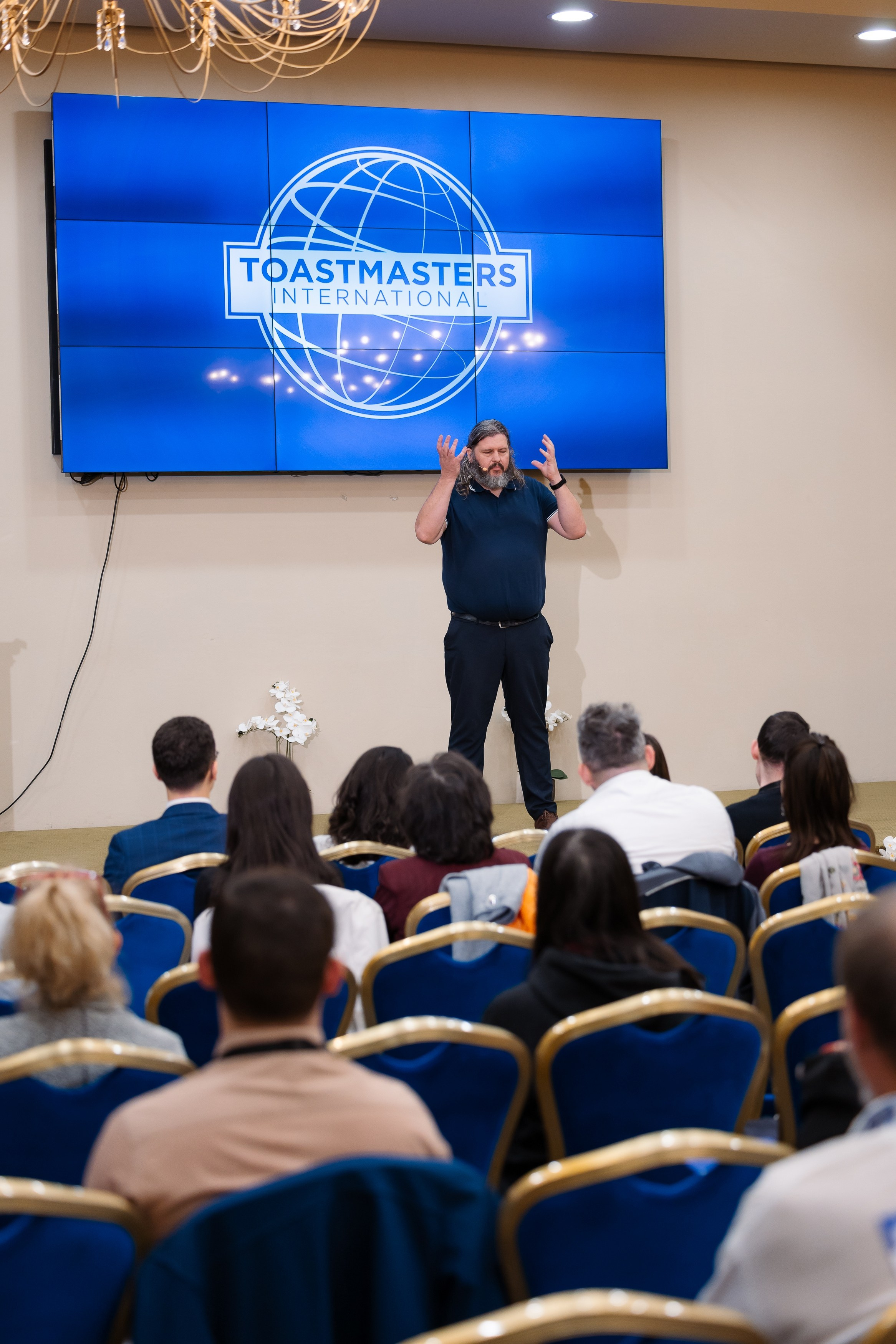 Toastmasters Conference. Marius Ciocan
