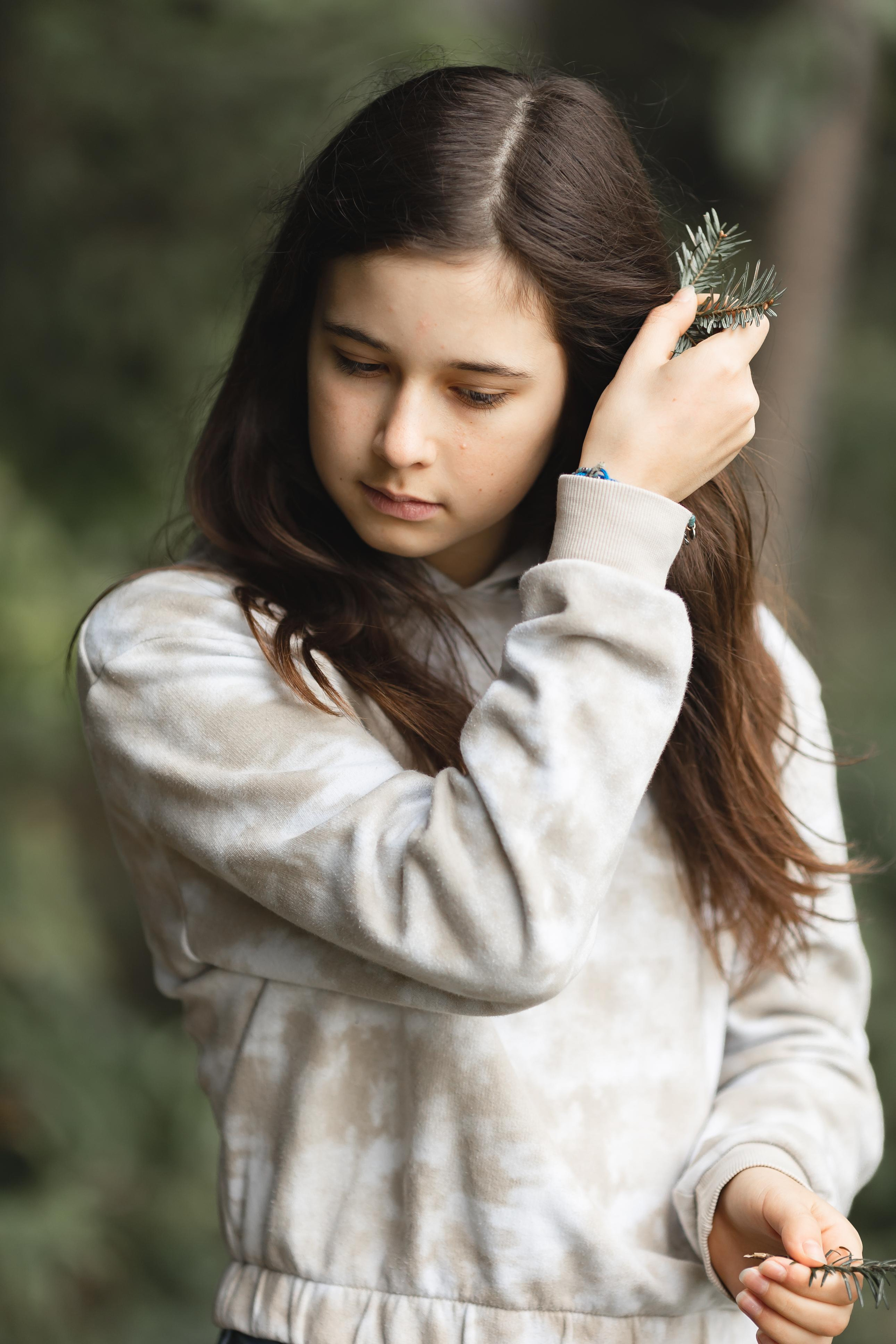 Kinderporträt. Adelya Tomin