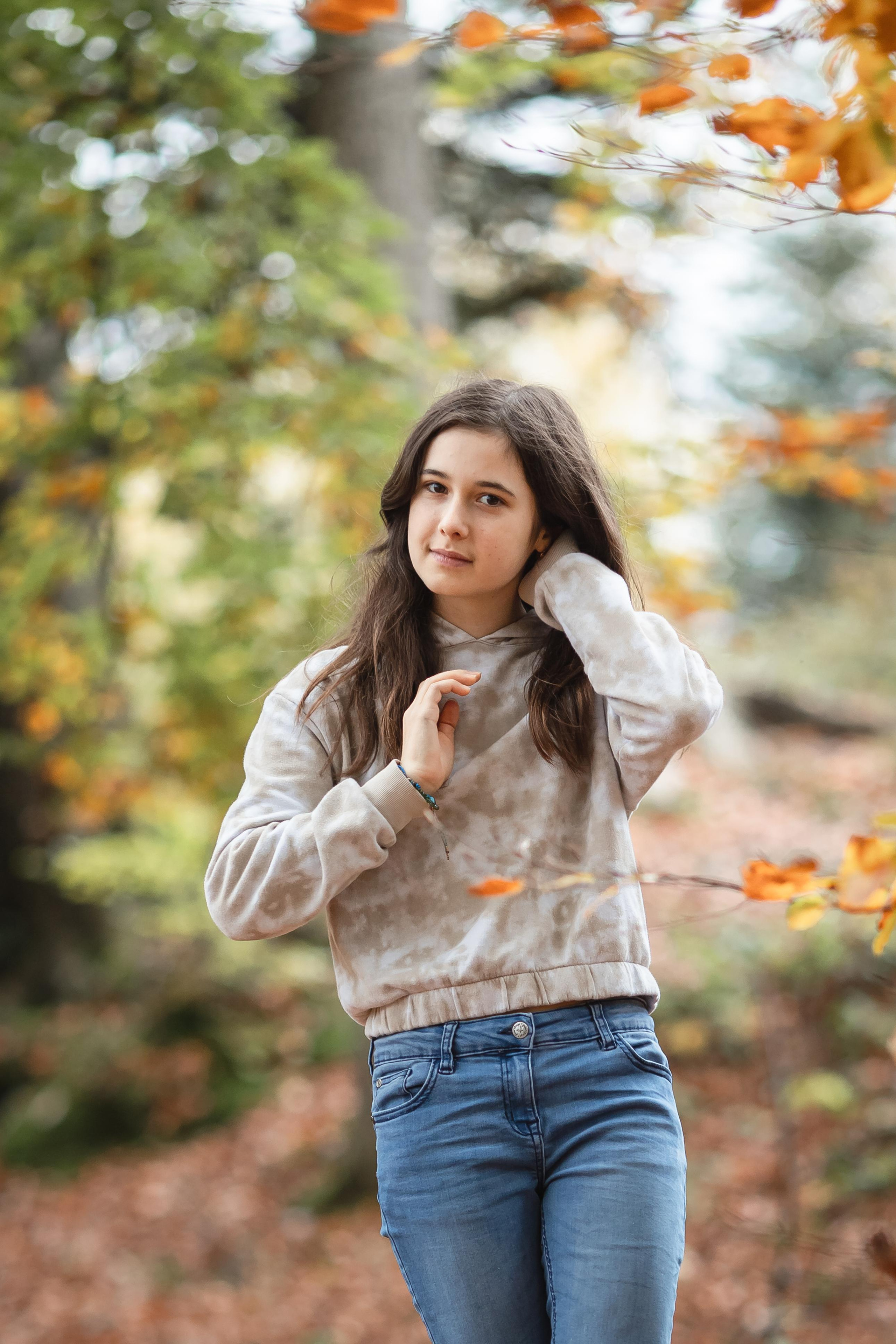 Kinderporträt. Adelya Tomin