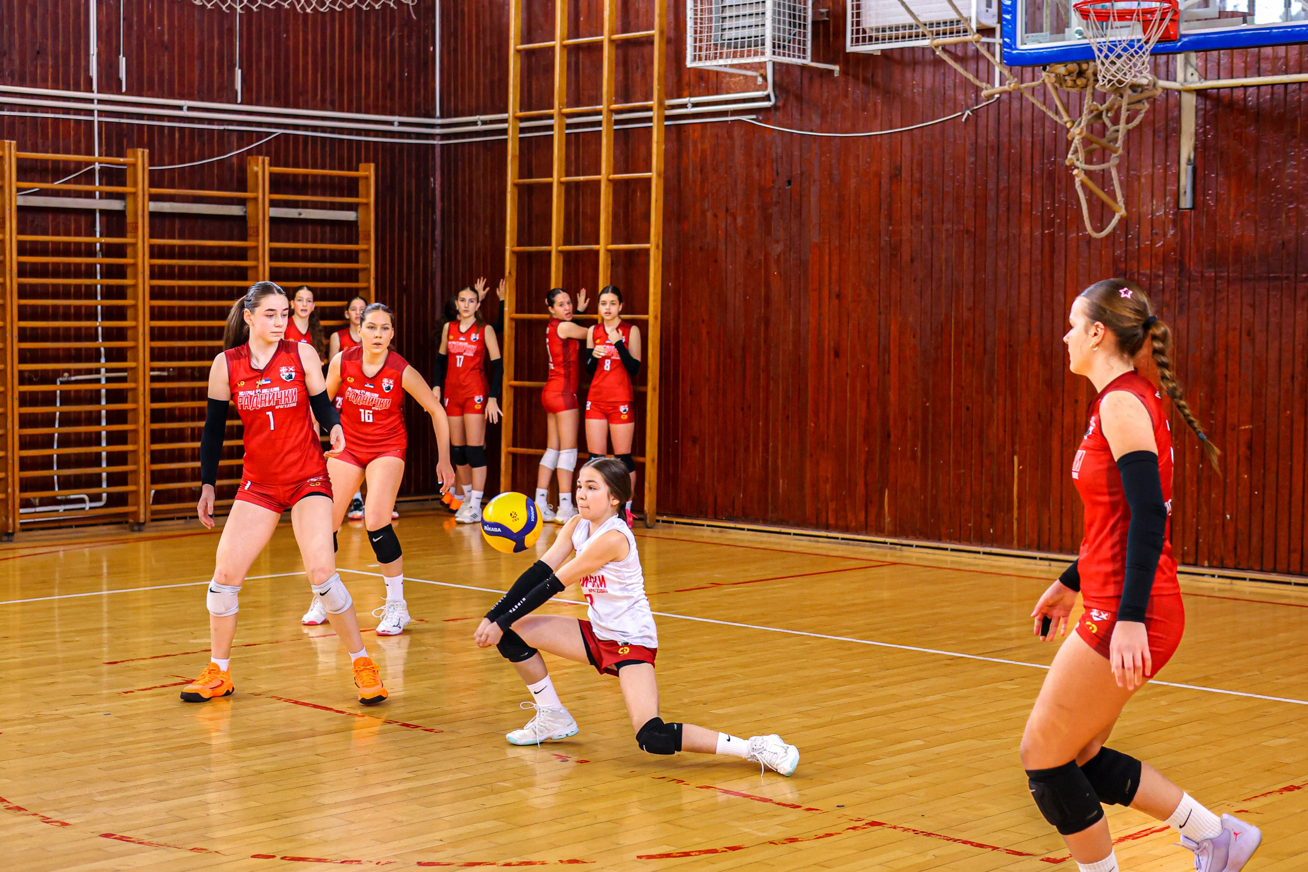 Odbojka 22.03.  Radnicki KG — BlockVolley JAG. Foto Simic Jagodina