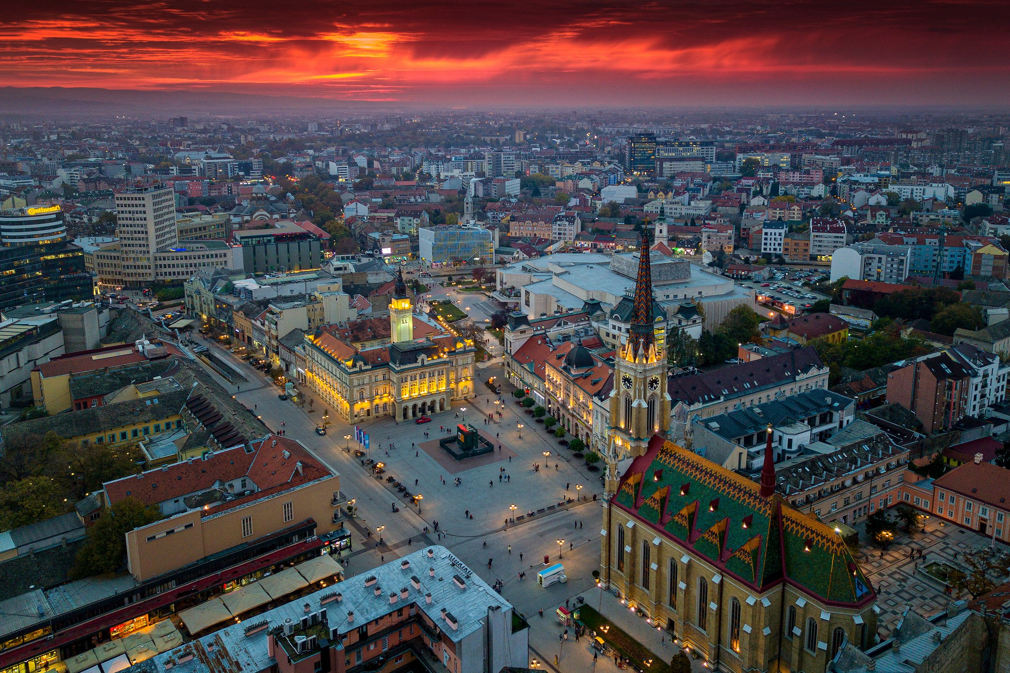 Aerial photographs. Aleksandar Milutinović fotograf iz Srbije, Novog Sada