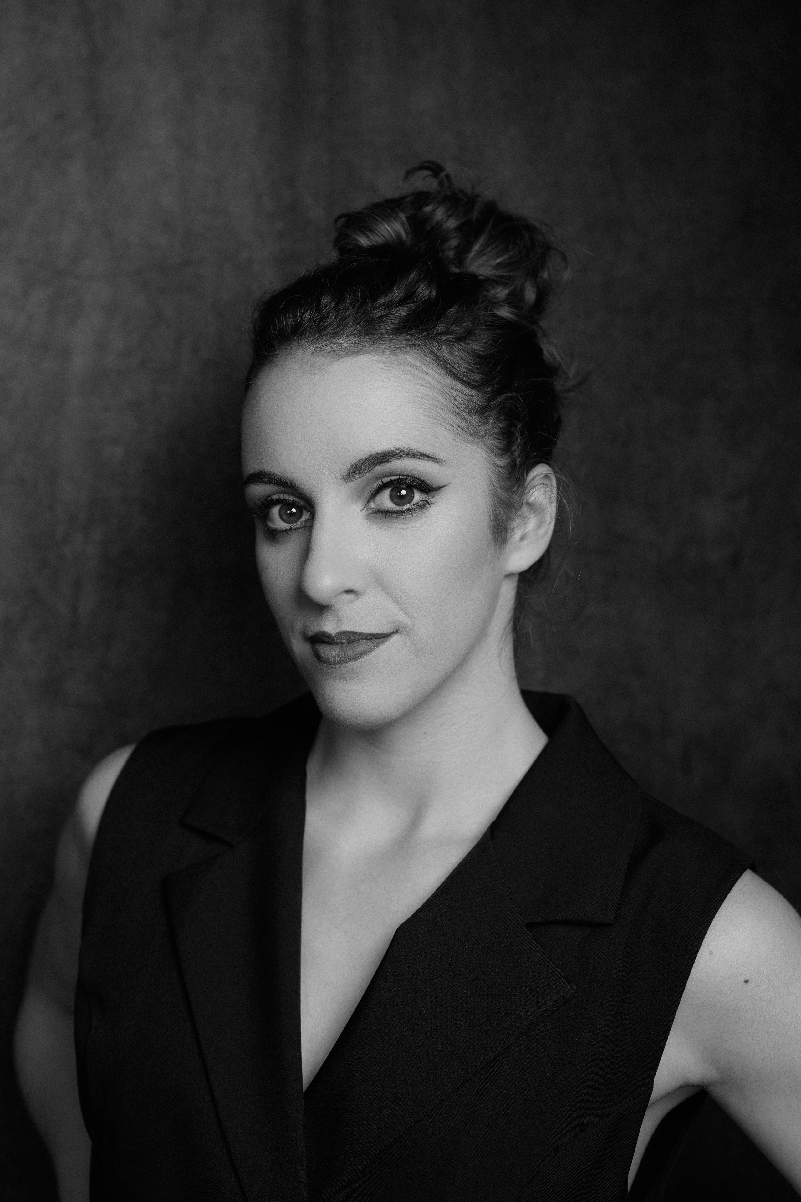 Elegant Black & White Portraits. Кристина Кожельцова — чёрно-белая портретная фотография в Лейпциге. Германия