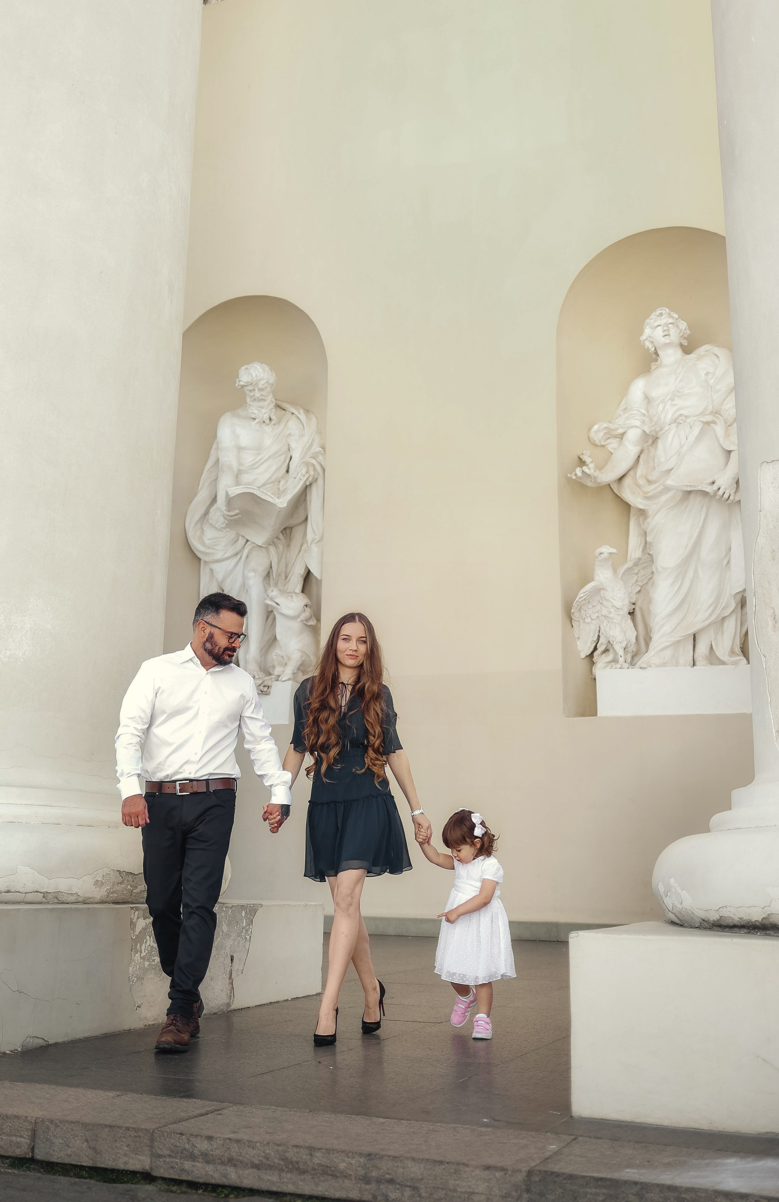 Семейная прогулка в сердце Вильнюса. Семейный и детский фотограф в Вильнюсе Светлана Наумова