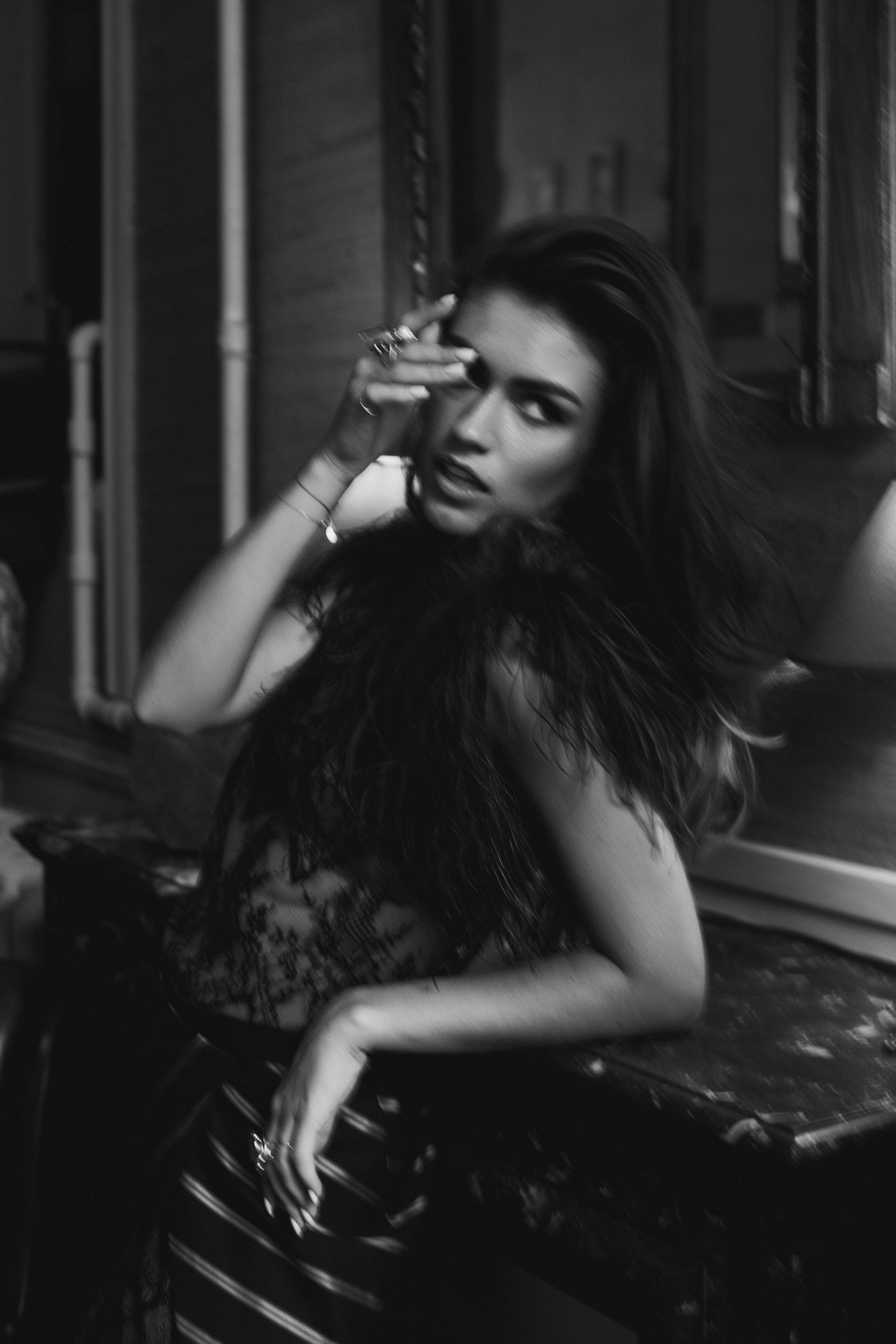 An Editorial Hotel Portrait Session in Paris — Polina. Paris Wedding Photographer