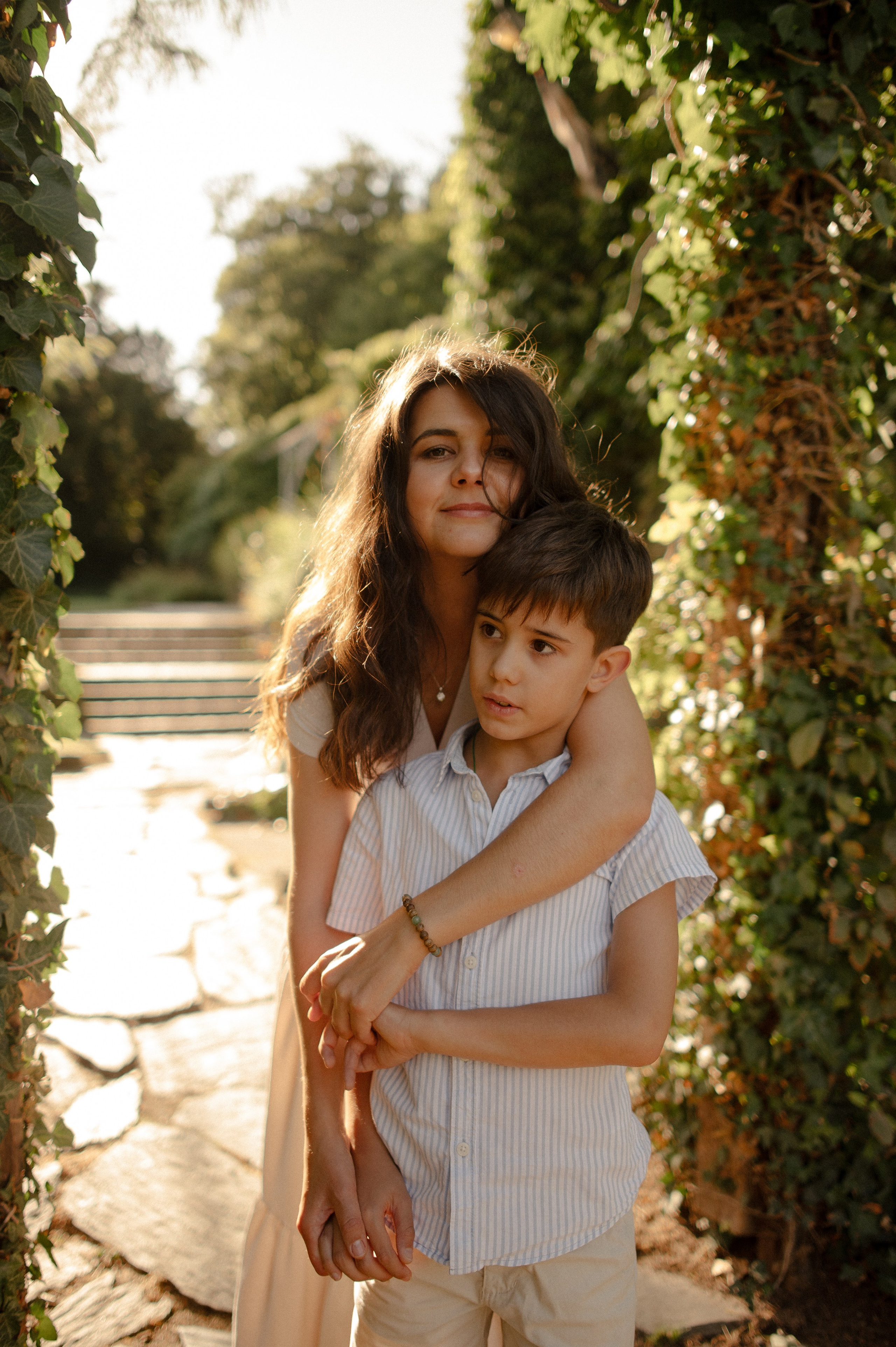 Lena, Andrey i samokat