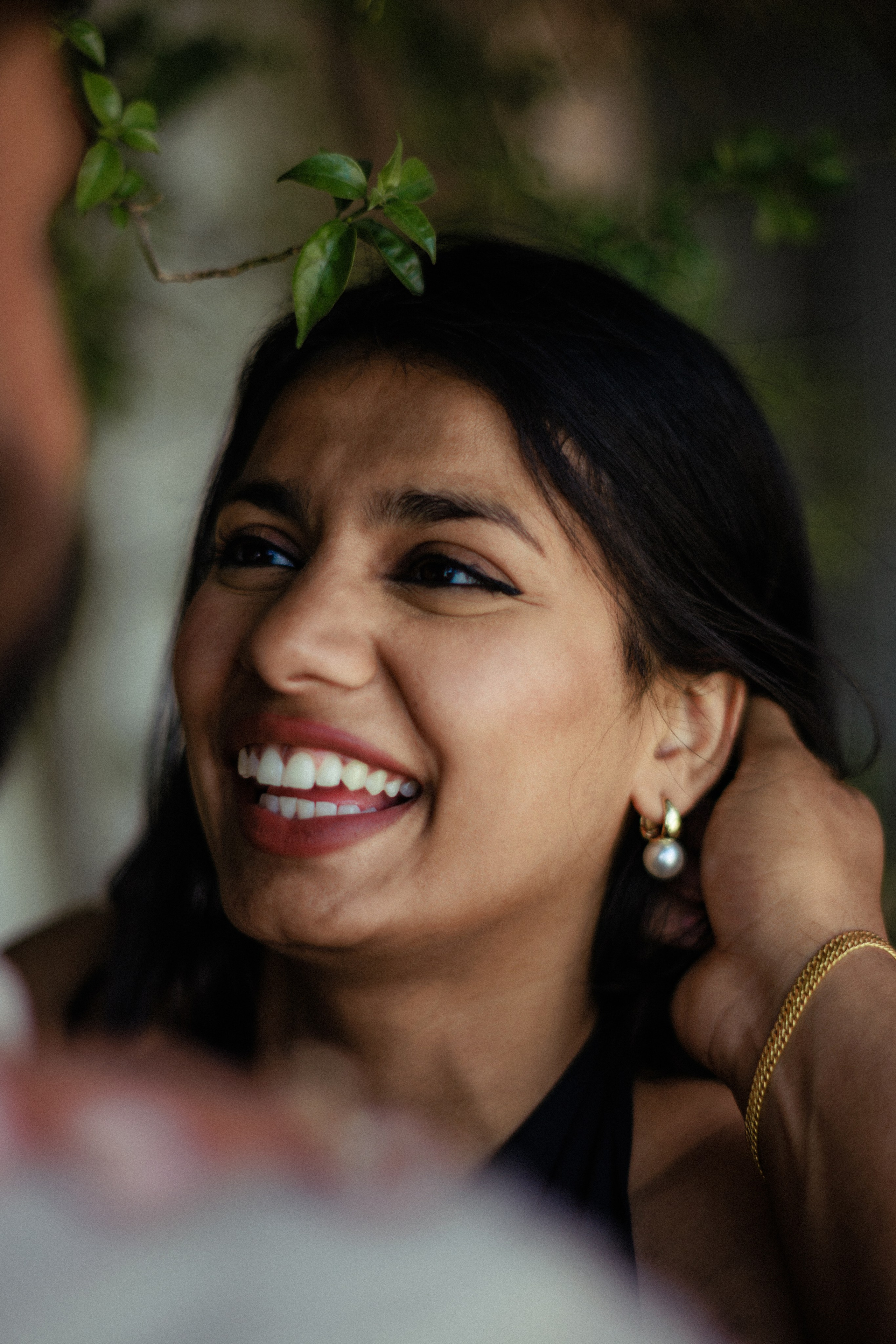 Krishna with husband. Photographer in Greece Kristina