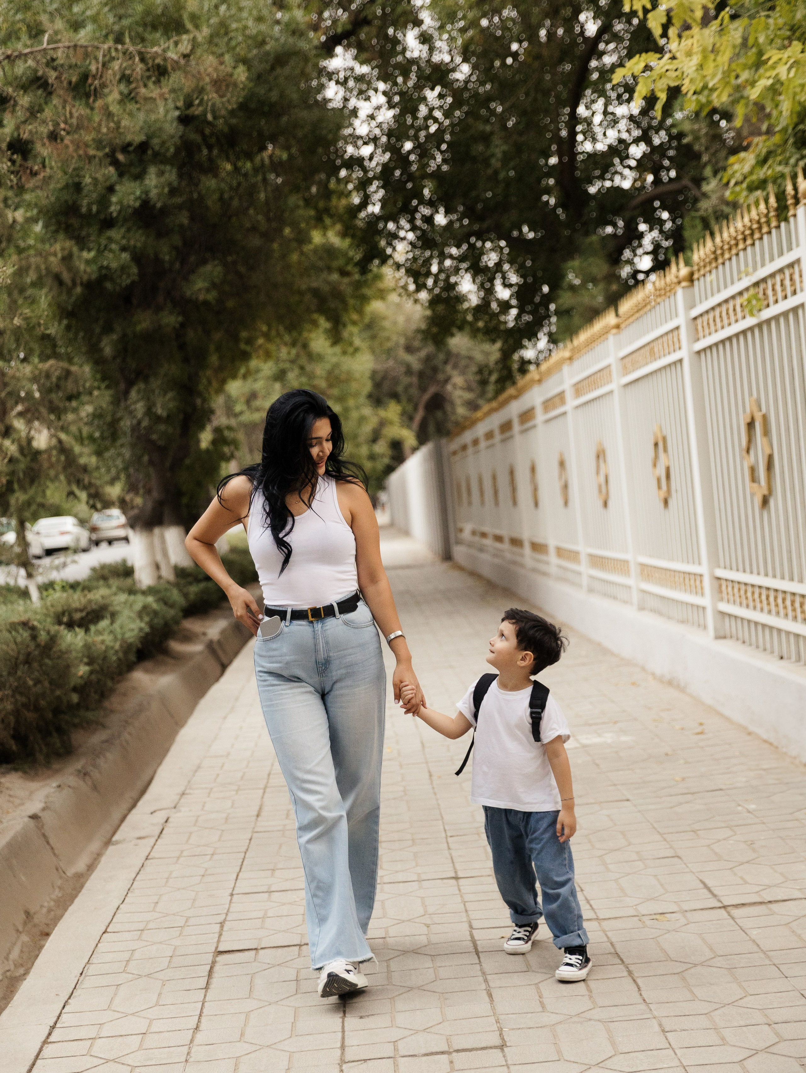 Mom and Her Little Boy. Family and wedding photographer in Bangkok, Thailand