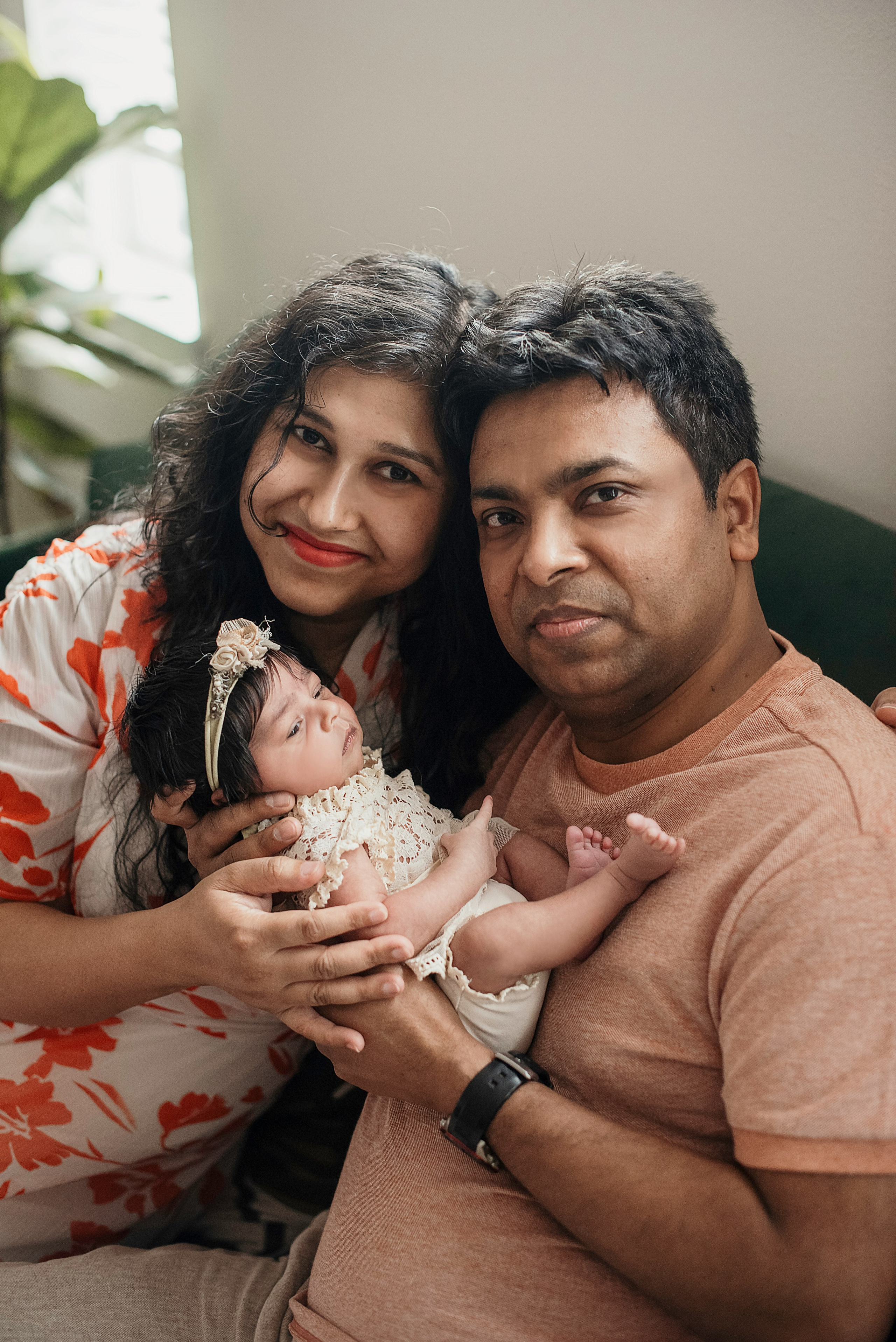 Little flower. Newborn, pregnancy, family photographer in New Jersey