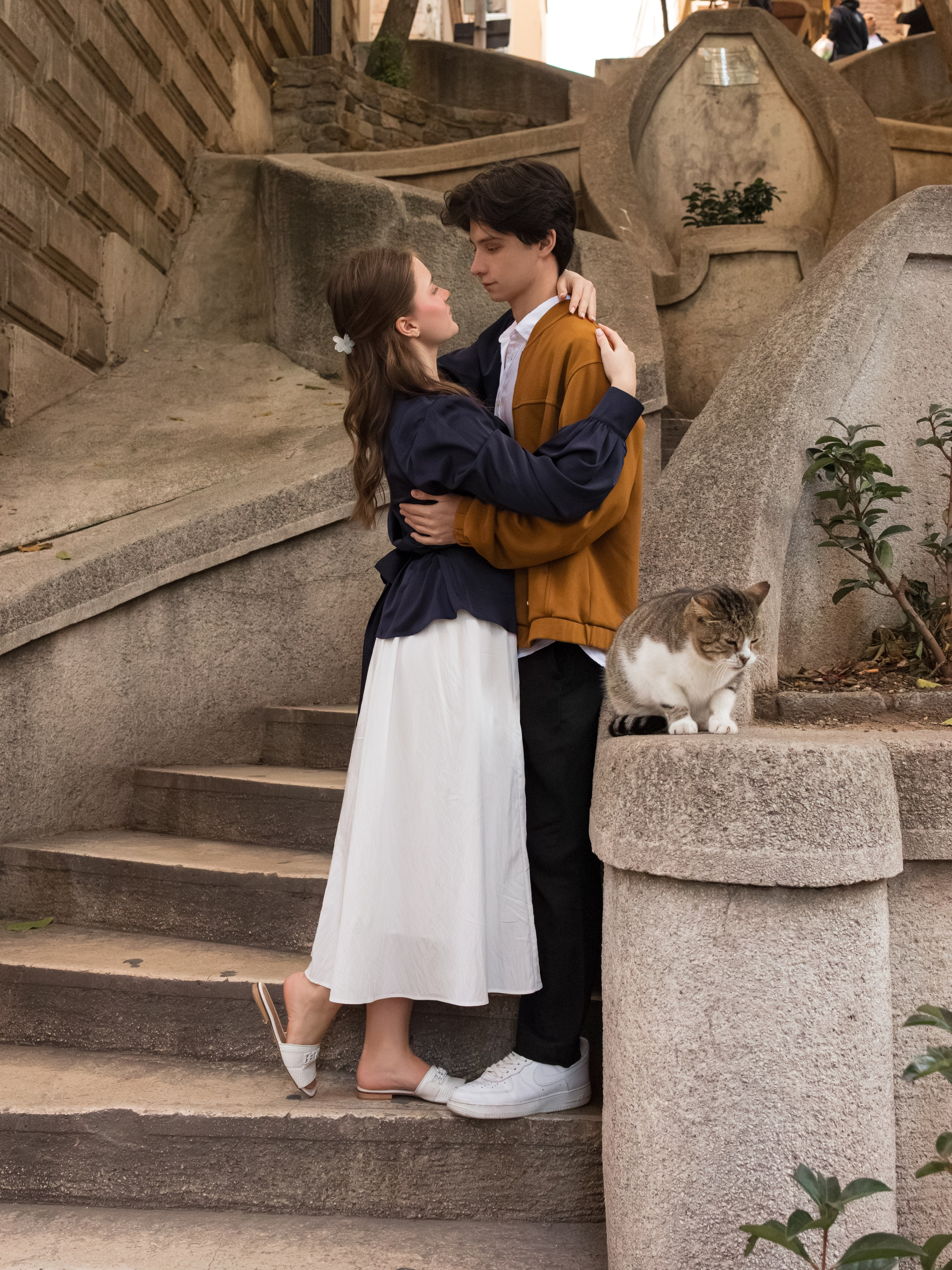 Фотограф в Стамбуле