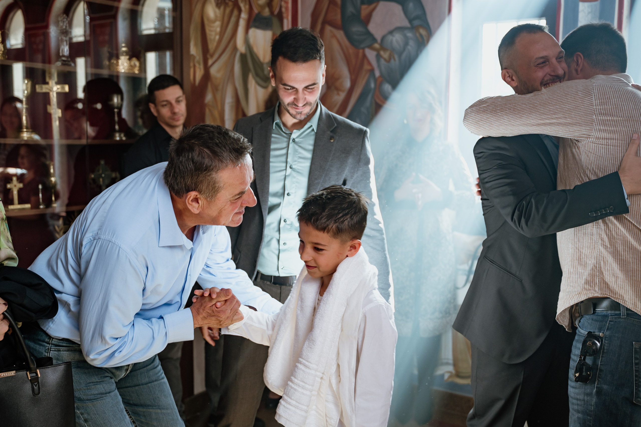 Baptism. Bojana Žuža, photographer in Belgrade, Serbia