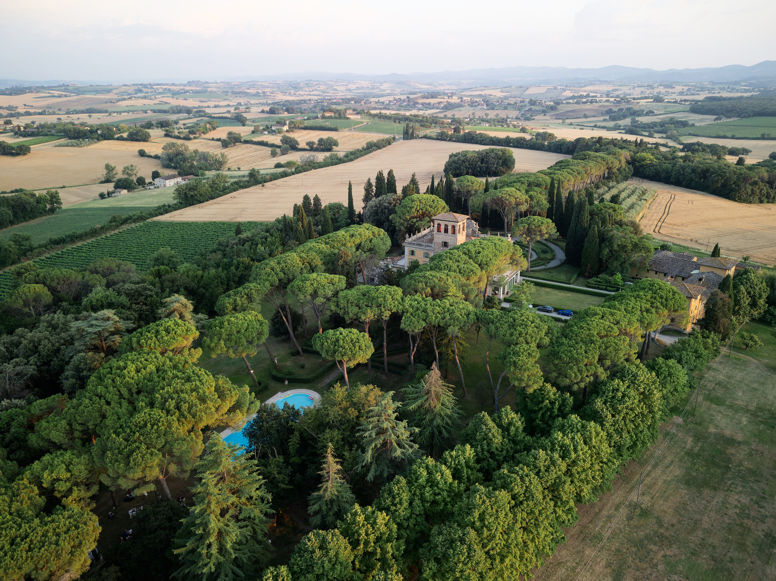 Wedding at La Torre di Pila, Umbria, Italy
