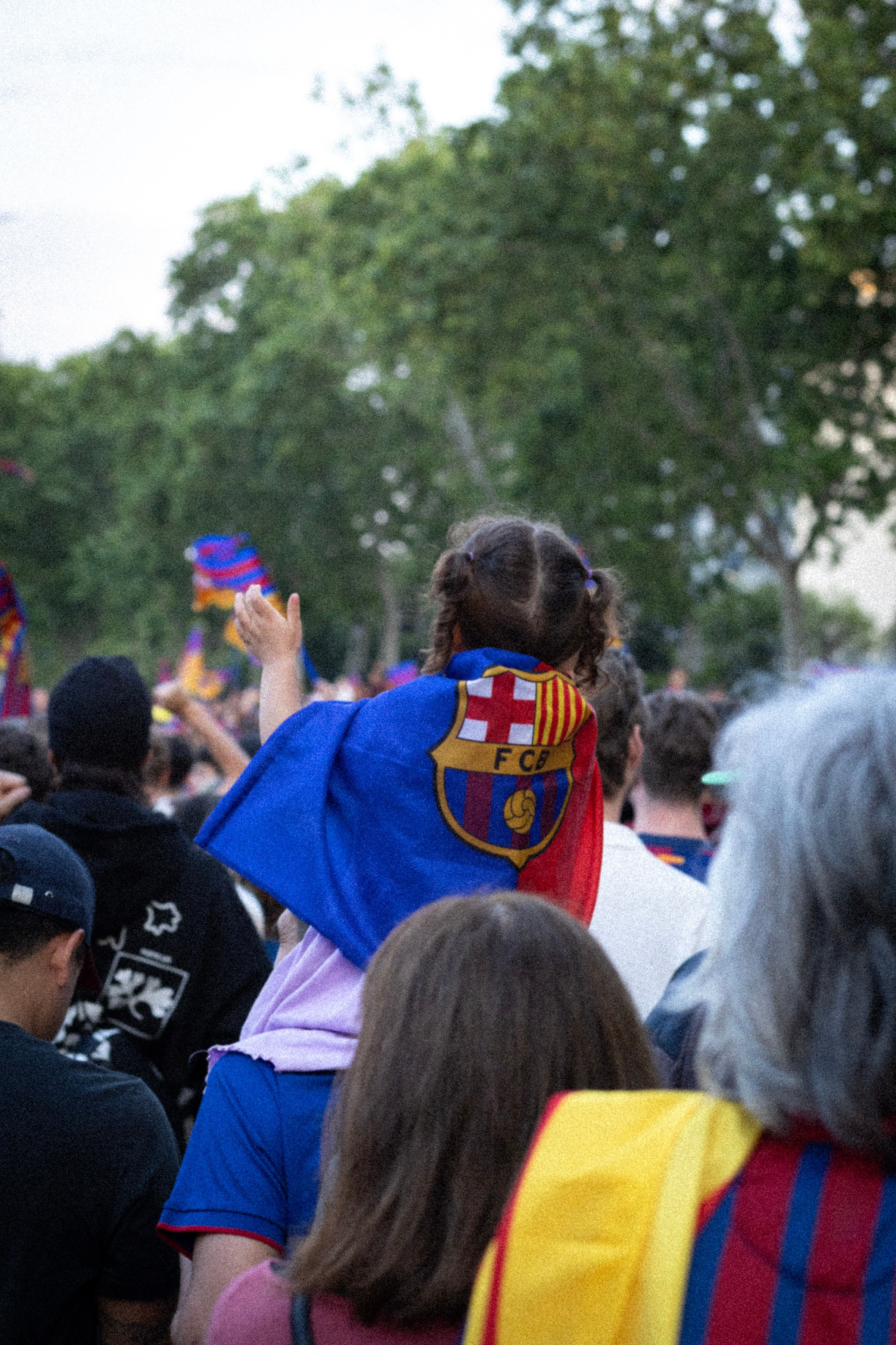 Barcelona '25 / Un dia de partit. BNW Around Photography