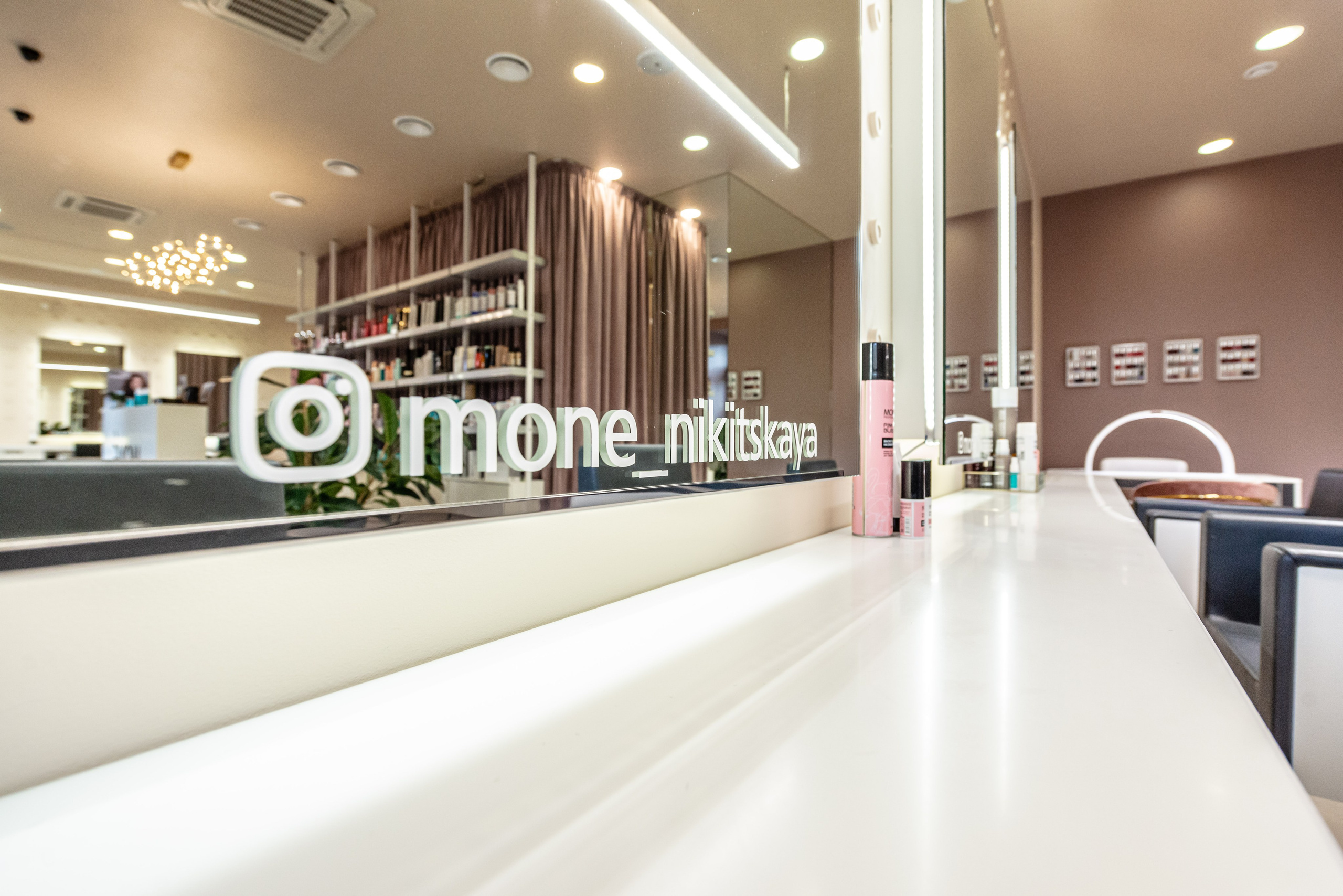 Салон красоты Mone Никитская. PHOTOGRAPHER QUINTANA ROO