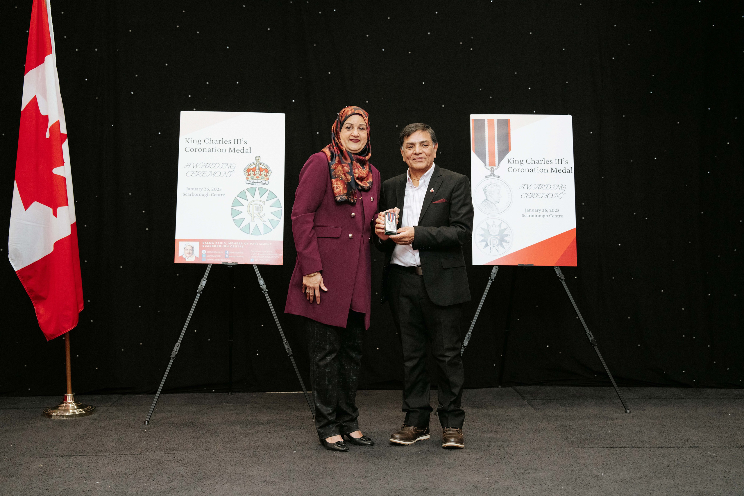 King Charles Coronation Medal Awarding Ceremony. MISAJA MEDIA