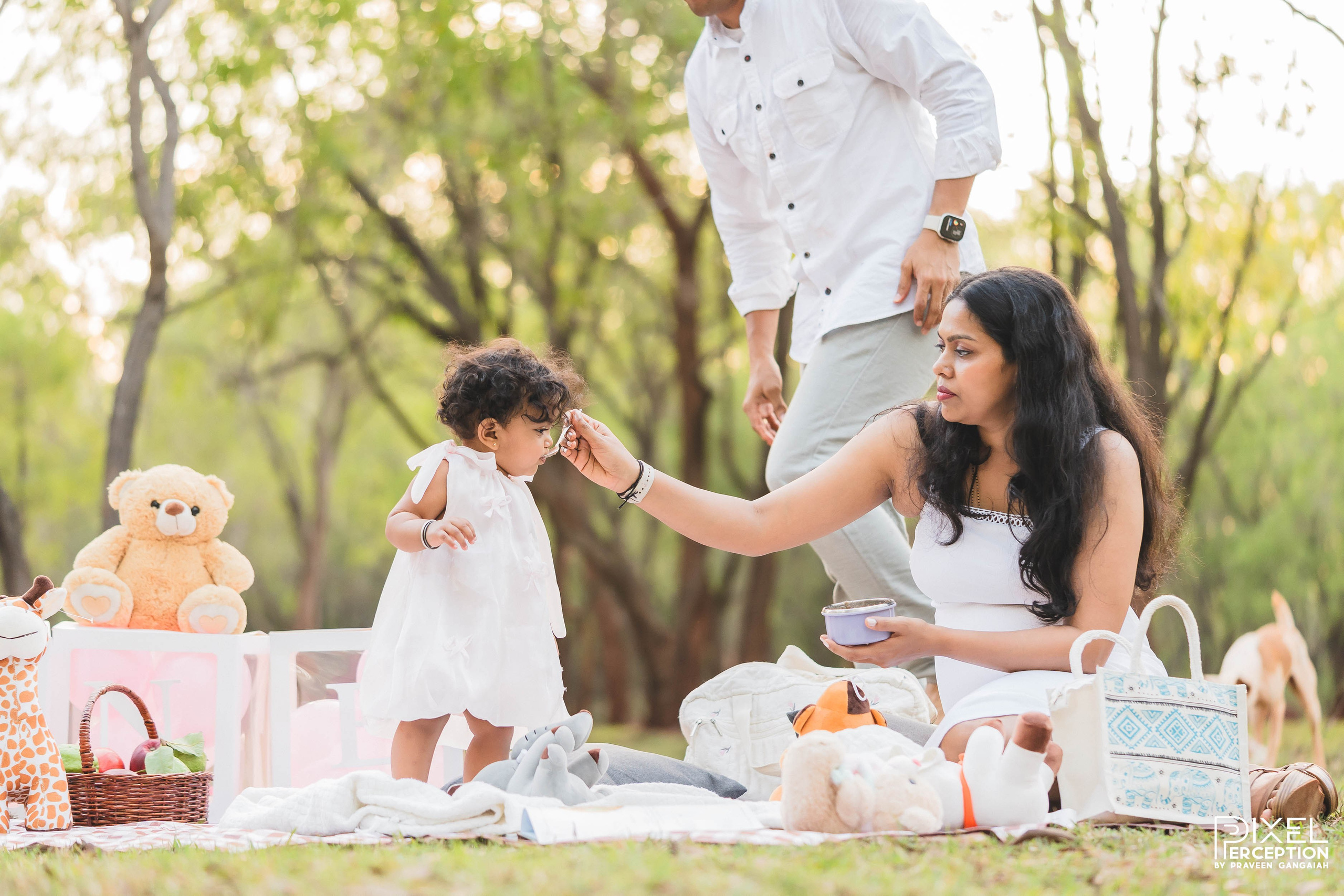 Outdoor Baby Photoshoot. Pixel Perception Studio