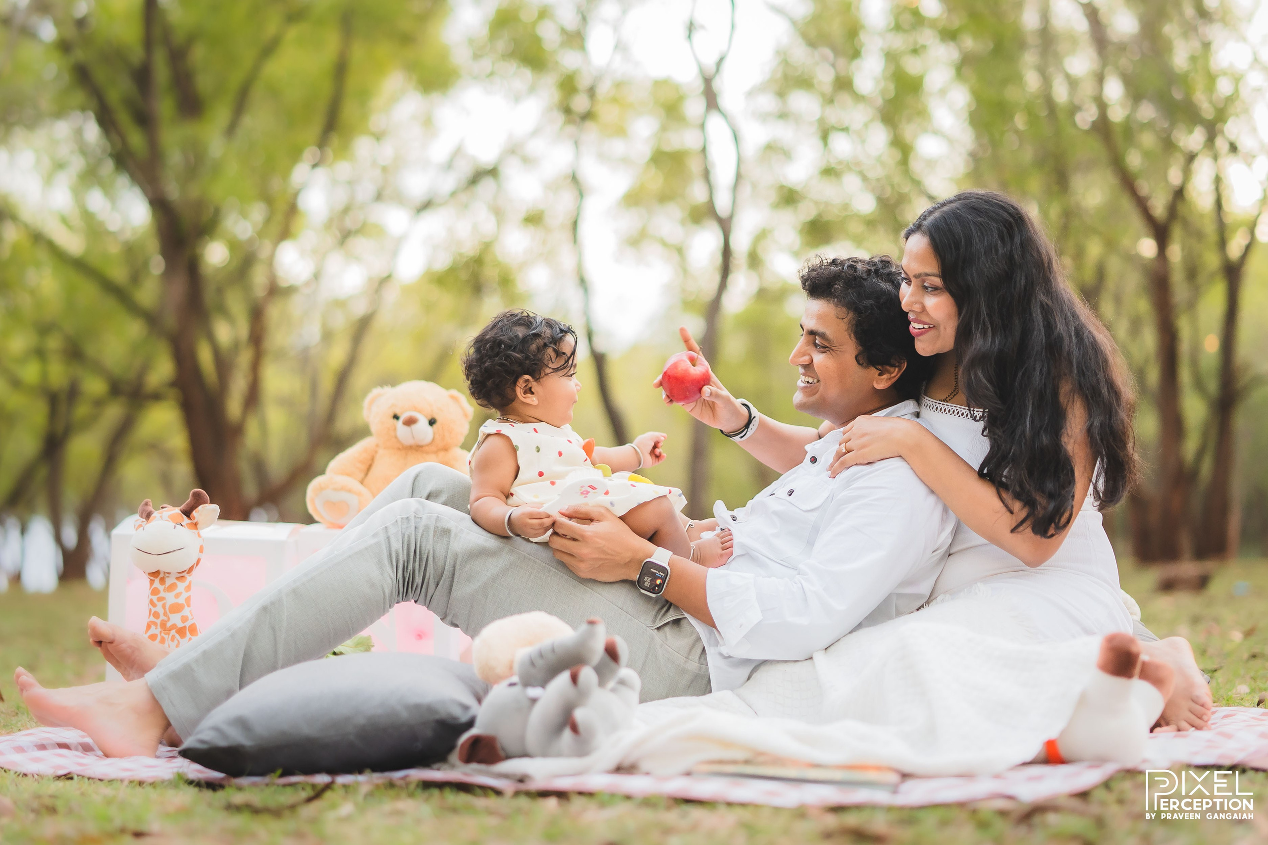 Outdoor Baby Photoshoot. Pixel Perception Studio
