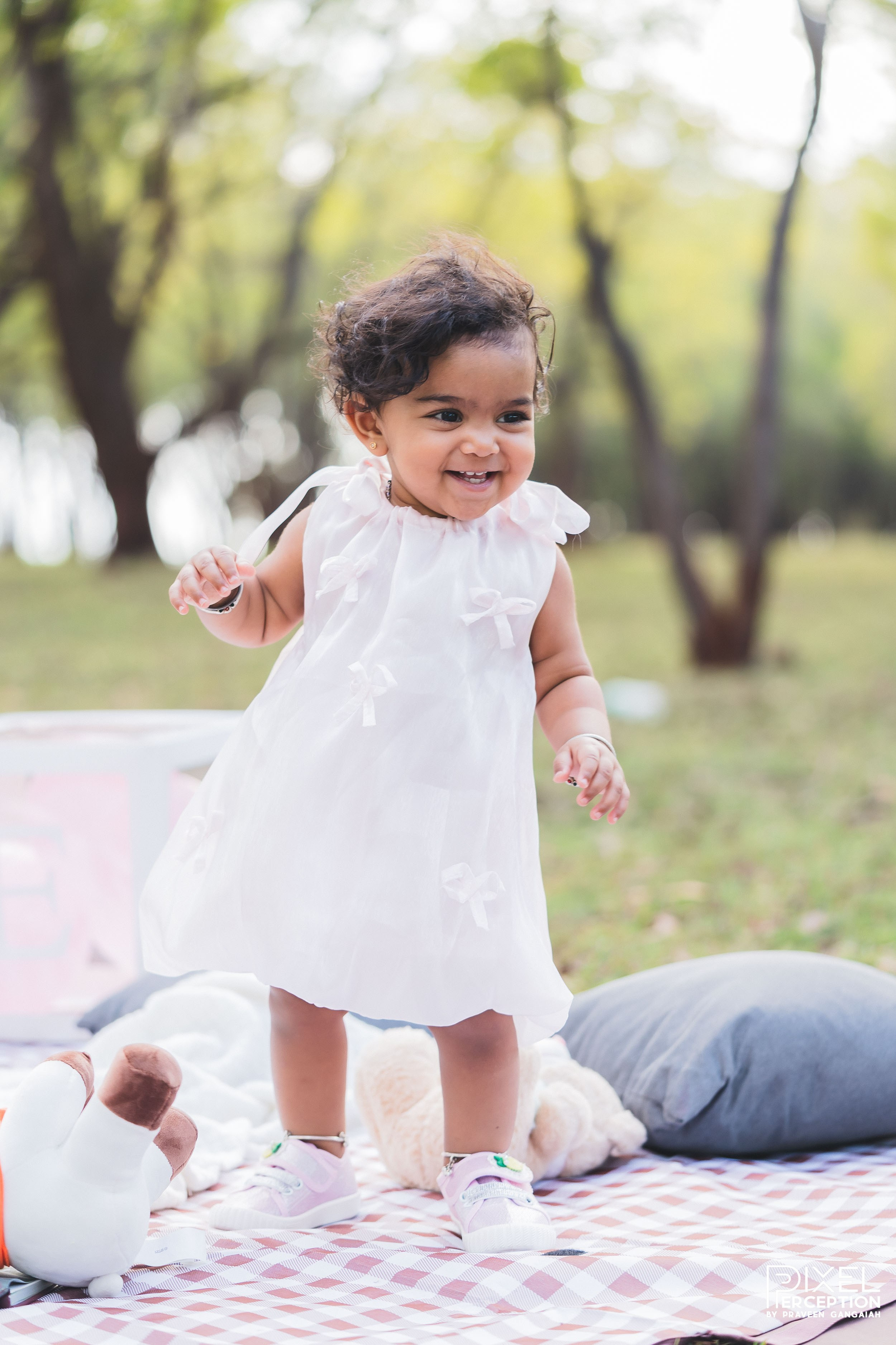 Outdoor Baby Photoshoot. Pixel Perception Studio