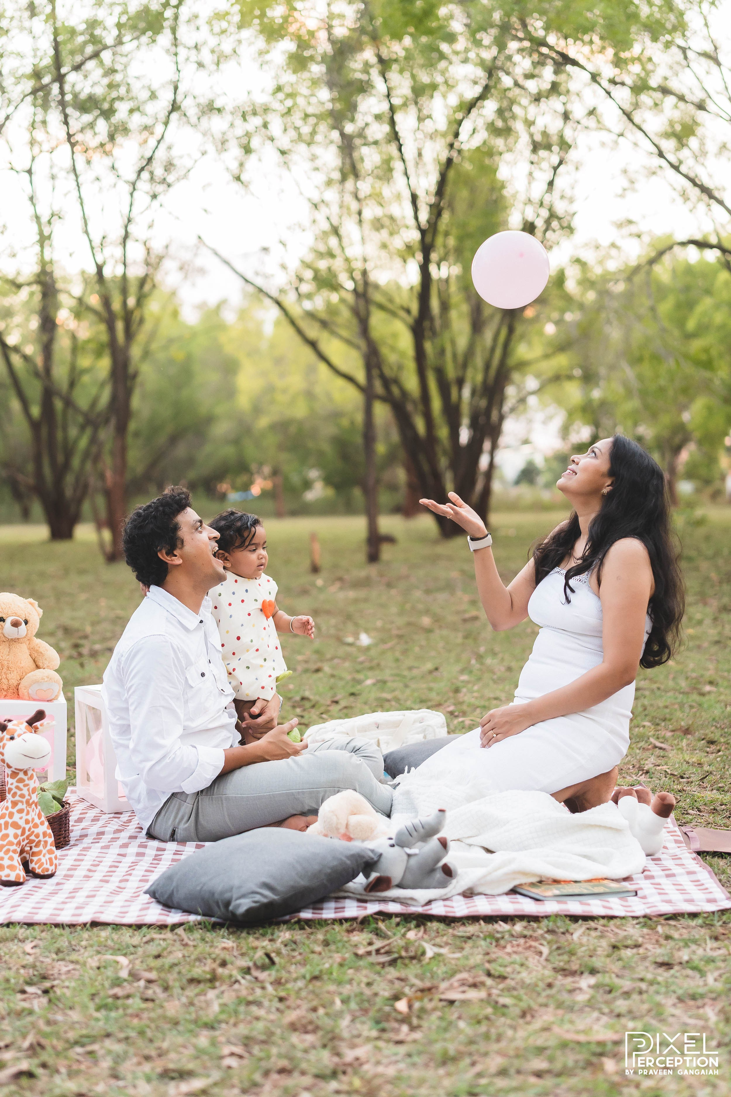 Outdoor Baby Photoshoot. Pixel Perception Studio