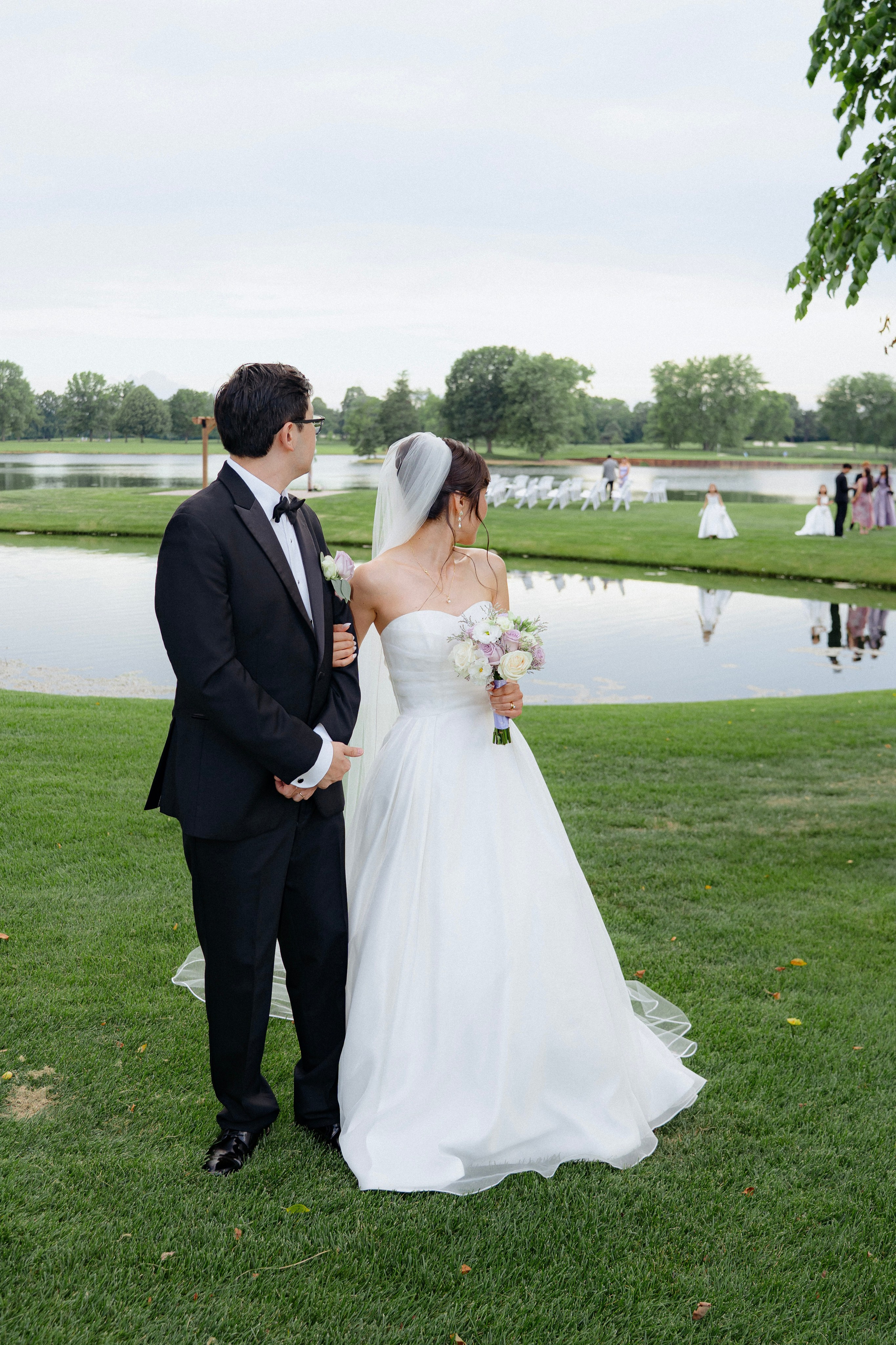 Spring Wedding at a Golf Club | Chicago Wedding Photography. Main