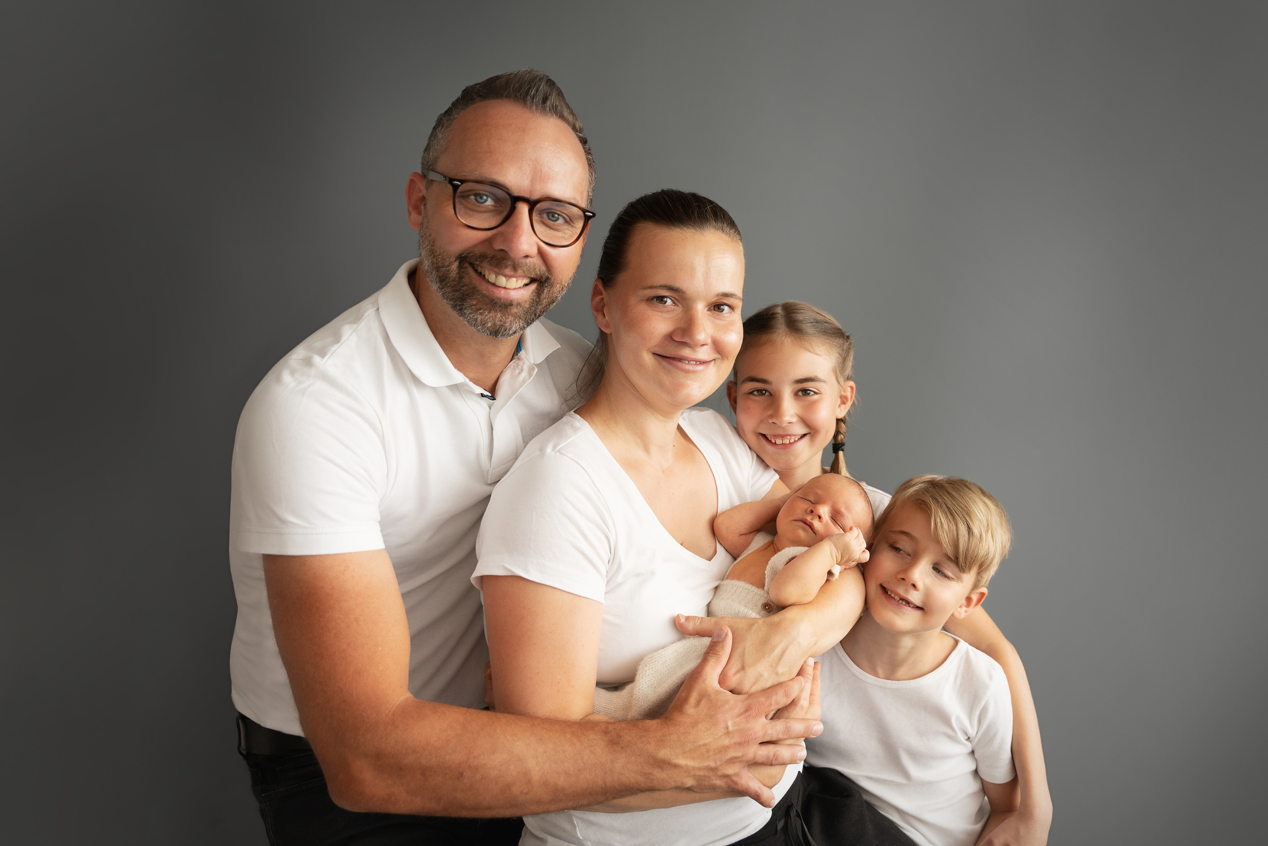 aus einem glücklichen Paar ist plötzlich eine Familie geworden