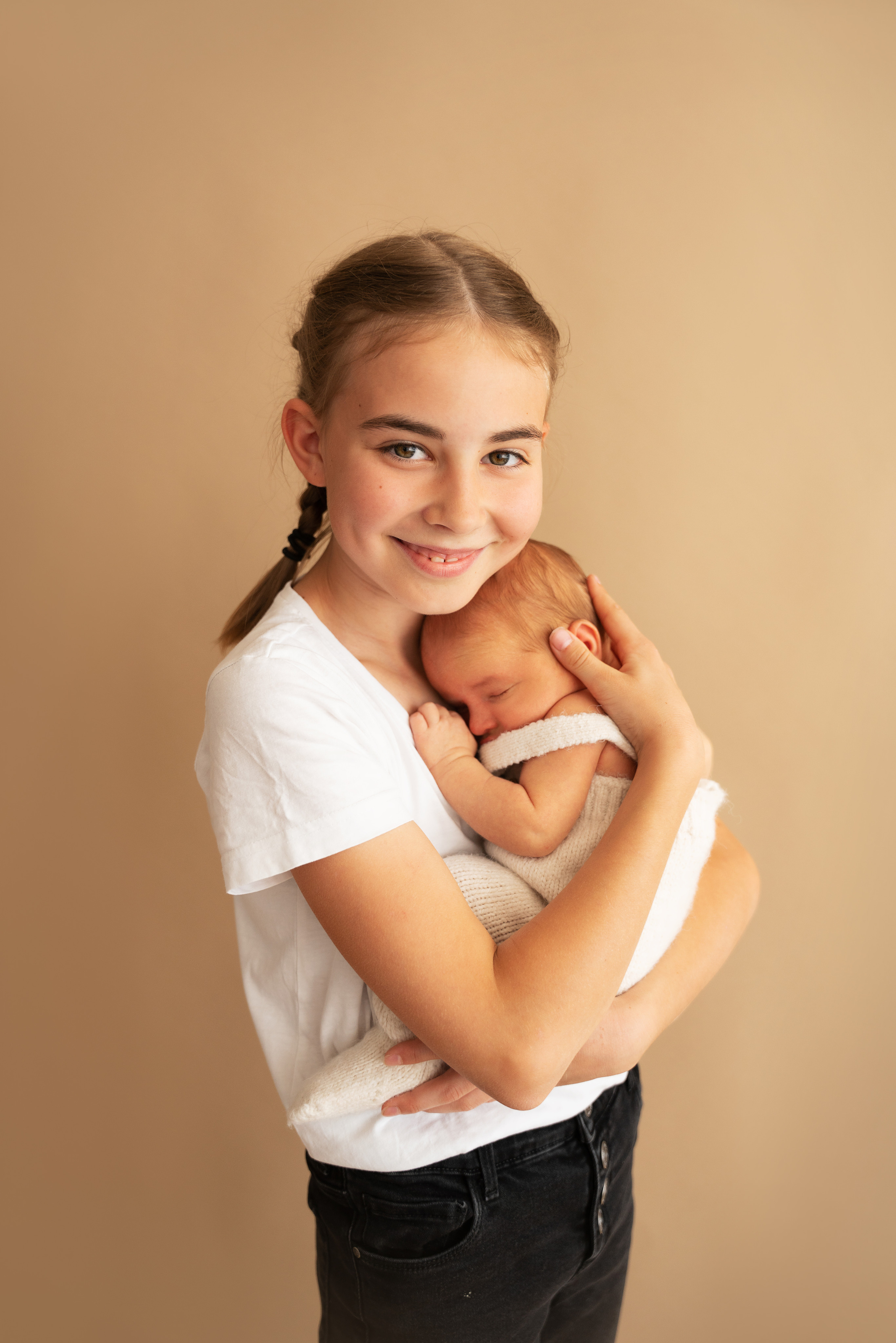 Stolze große Schwester