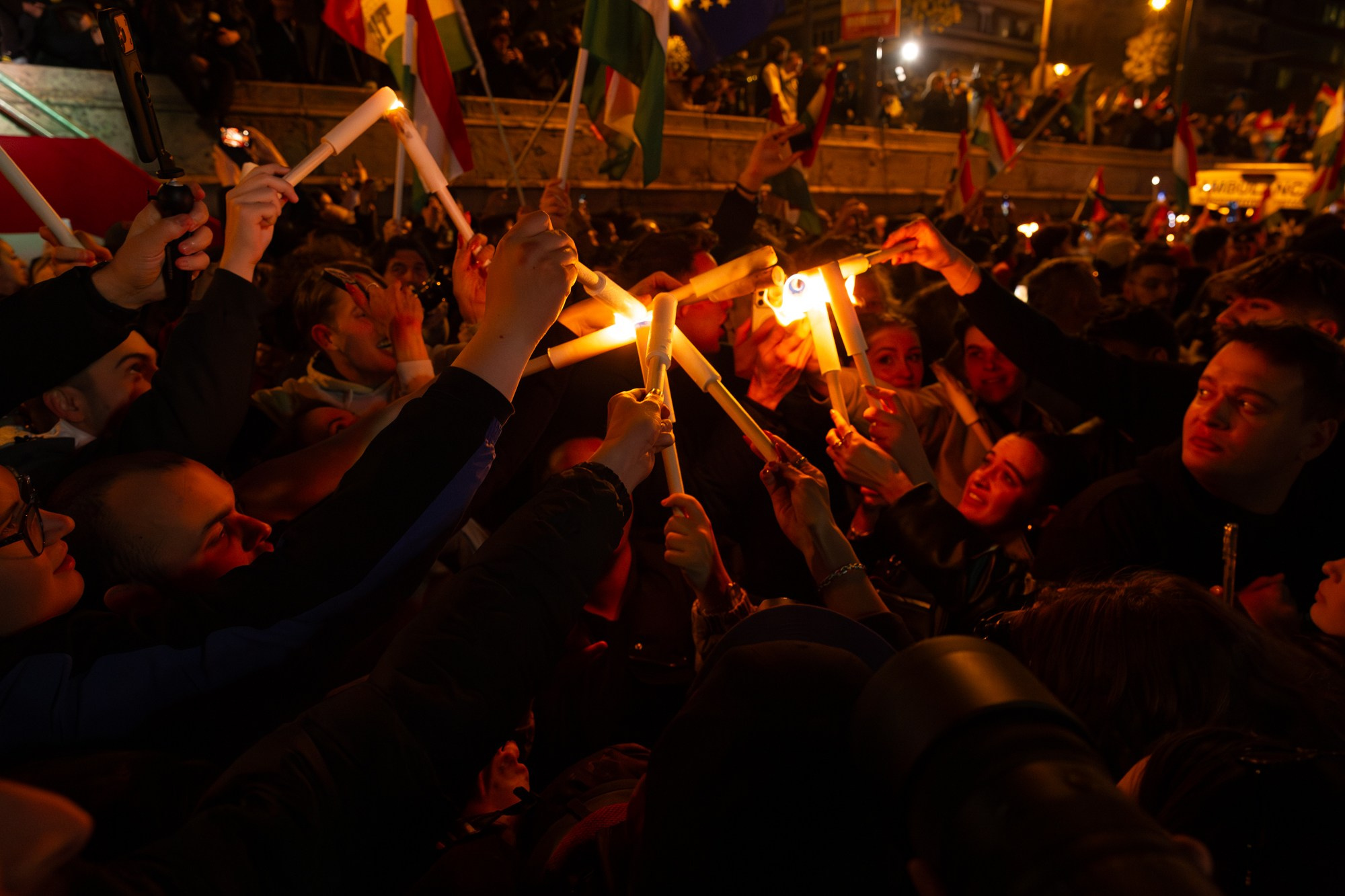 TISZA Victory Night, Hungary 2026. Photographer in Budapest  — Yura Knyazev