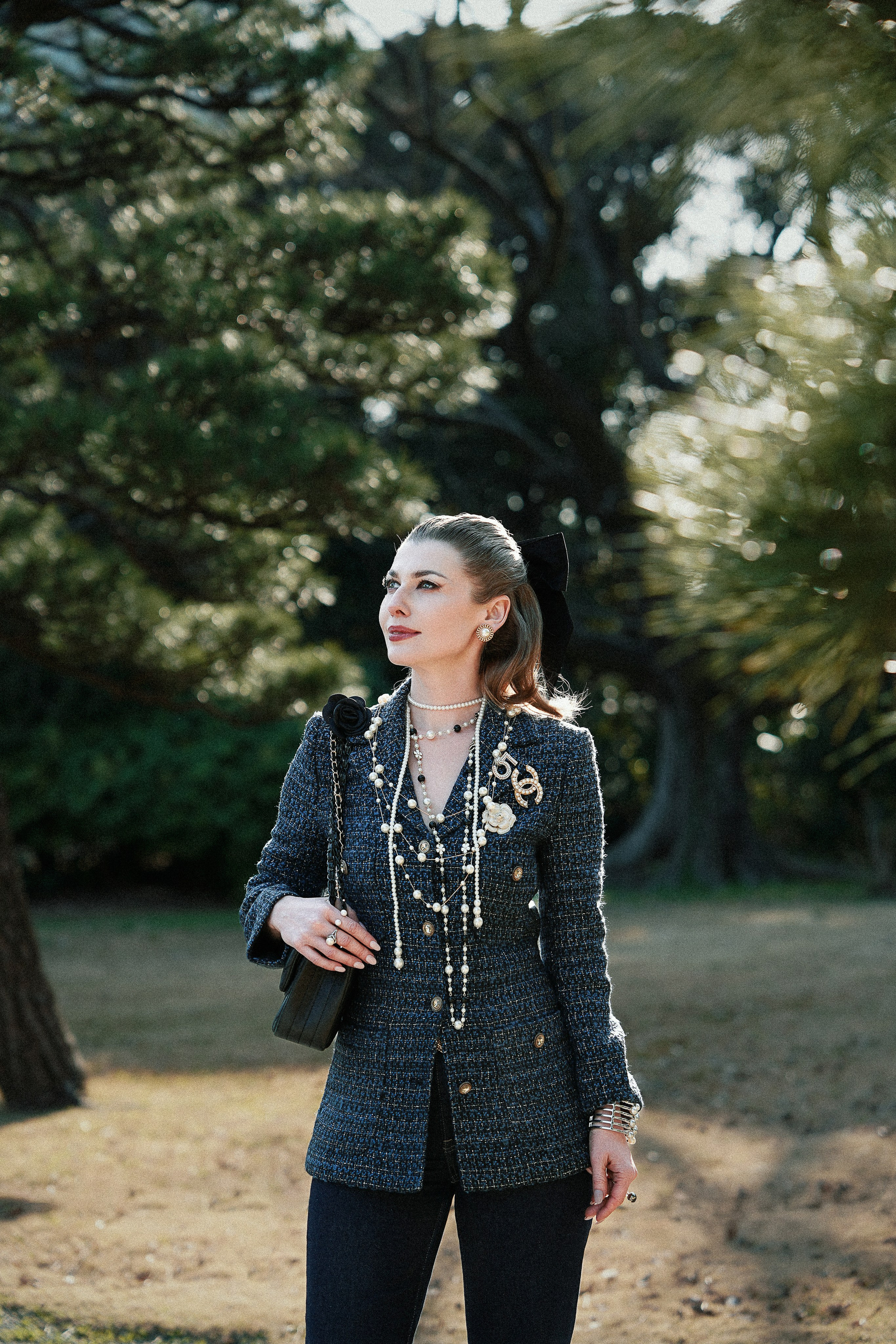 Съёмка в Токио в стиле Chanel