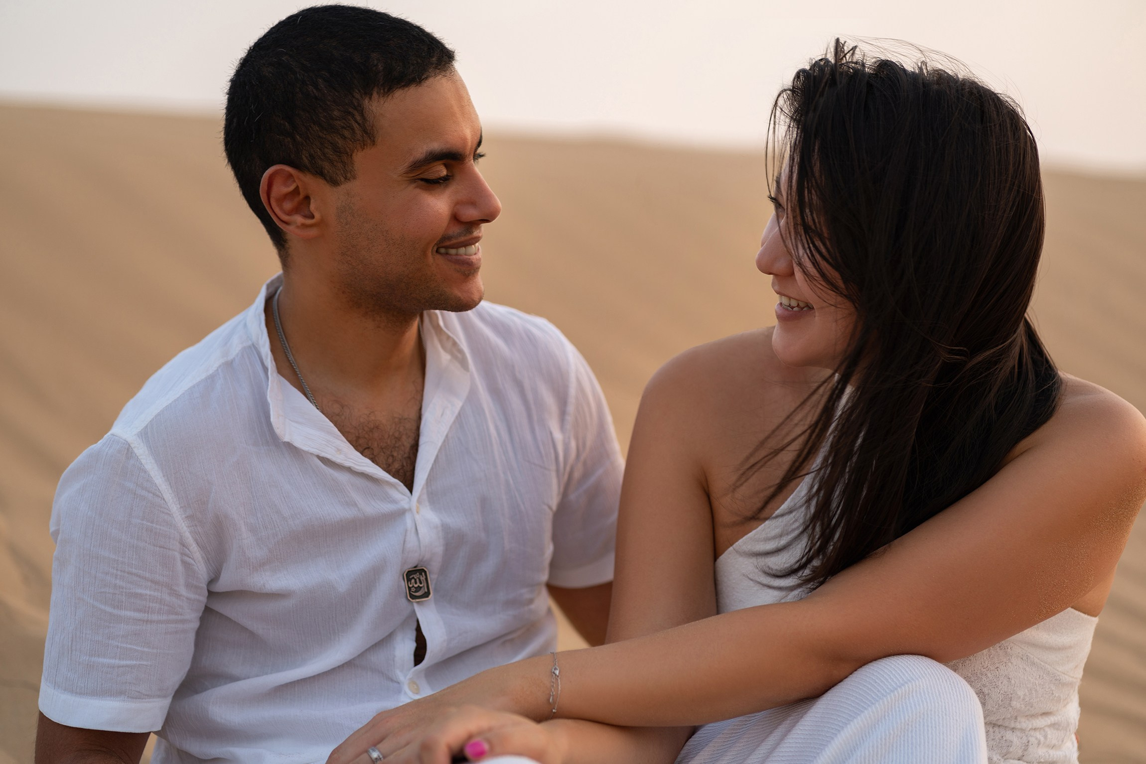 Sunset of Two Hearts. Angela Iakovleva — Family Photographer in Dubai