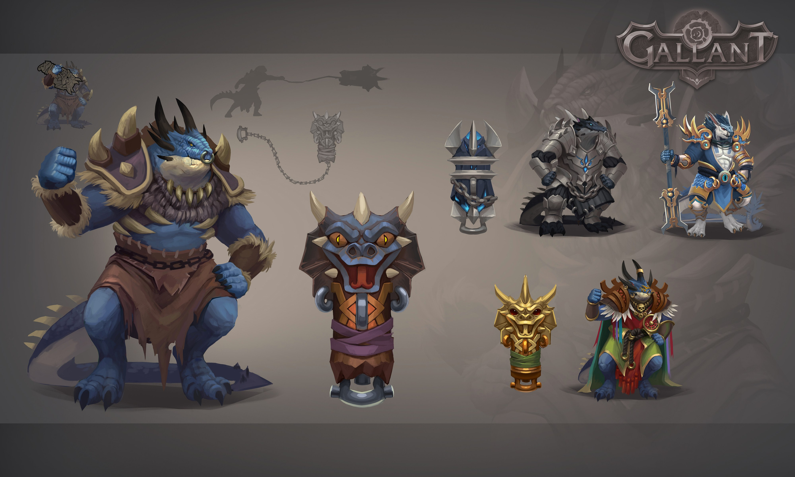 Characters. Mark Khabib Artist