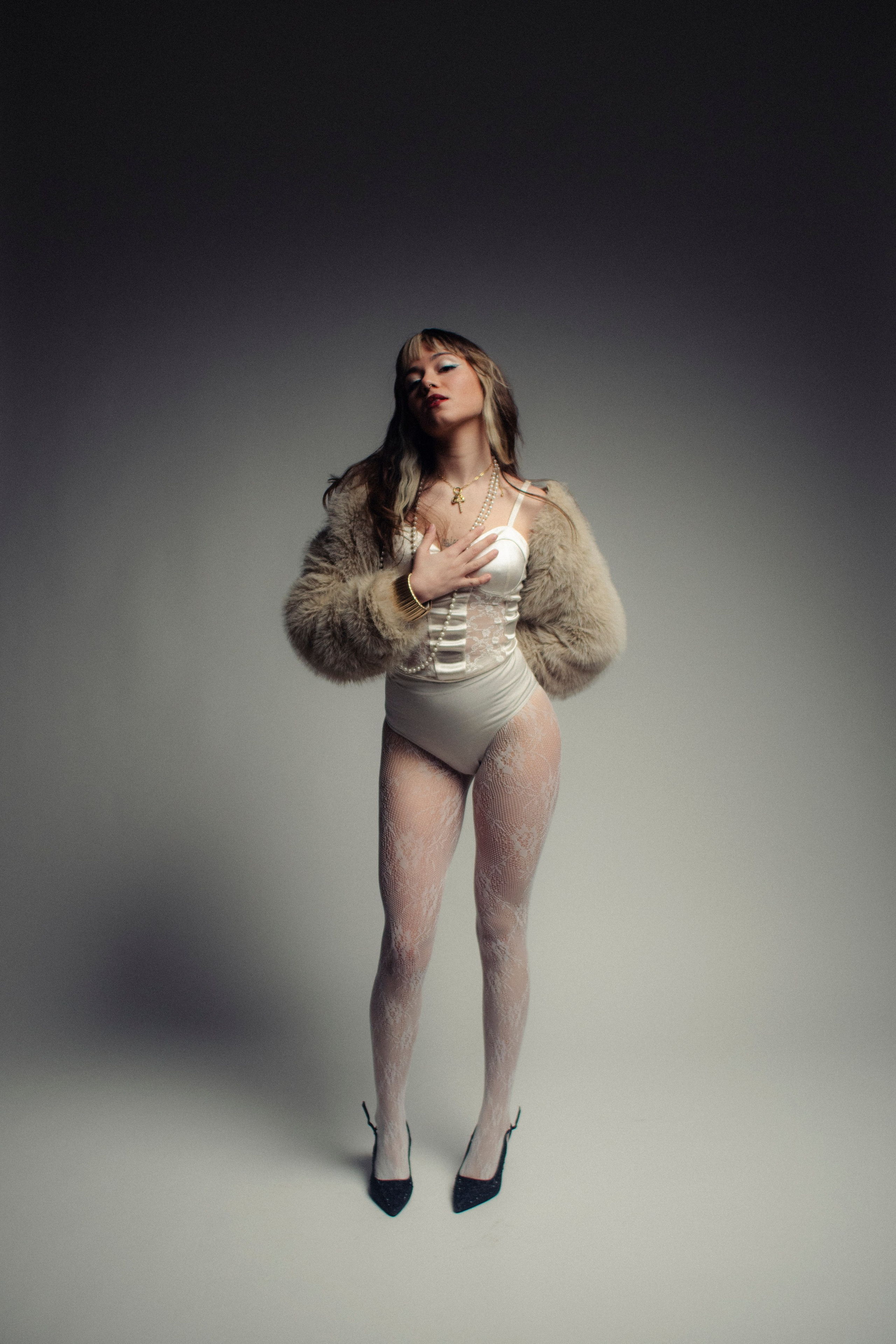 Shooting in studio. Federico Anglano