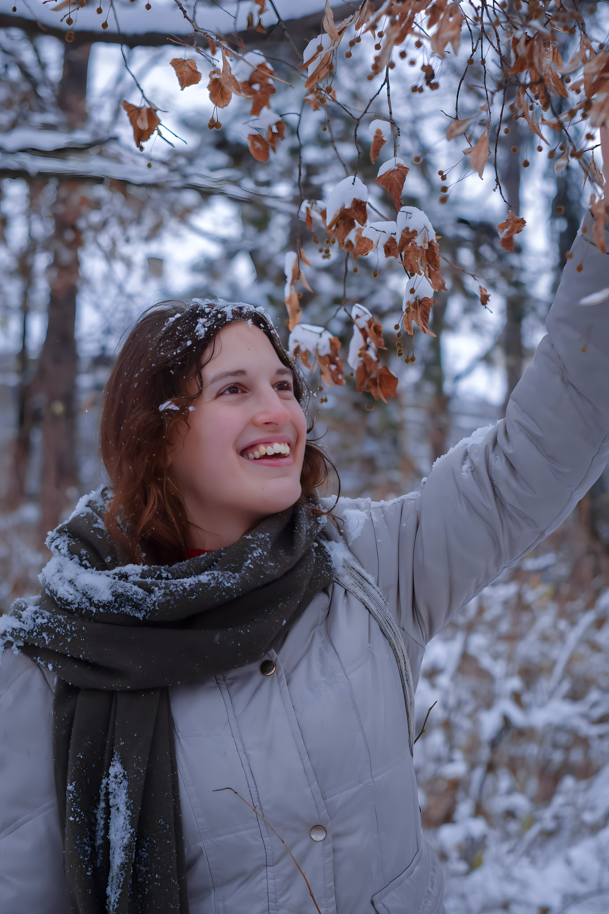 Первый снег в Нови-Саде…. Виктория Федосеенко, фотограф в Сербии