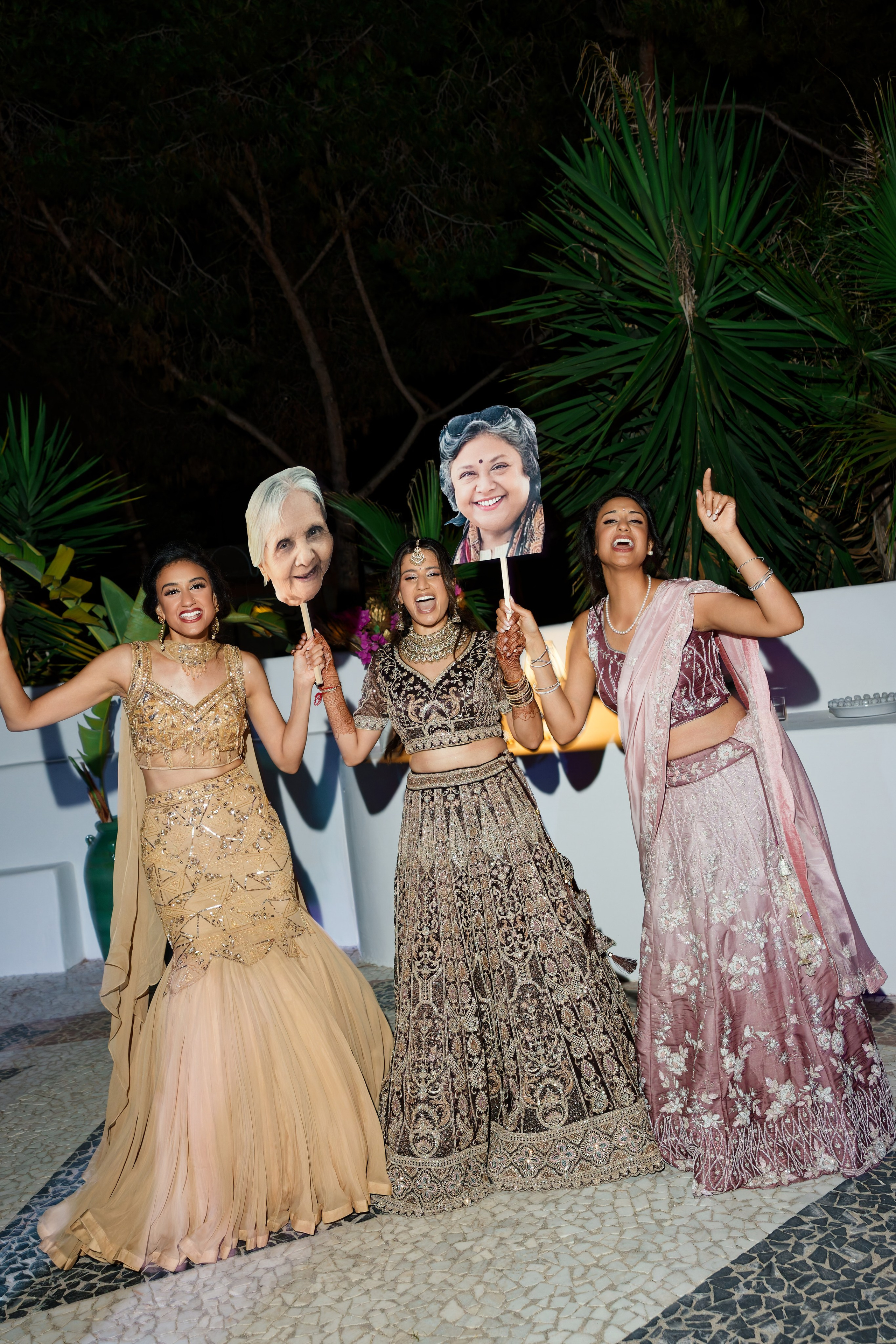 Indian wedding at Gran Villa Rosa, Barcelona