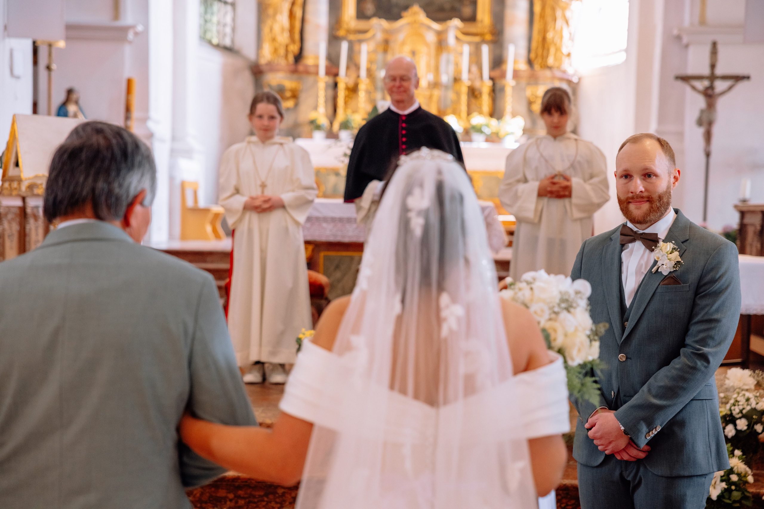 Deutsch-Venezolanische Hochzeit in Isen München. Hochzeitsfotograf München Taufe Familienfotograf Tanja Mauke