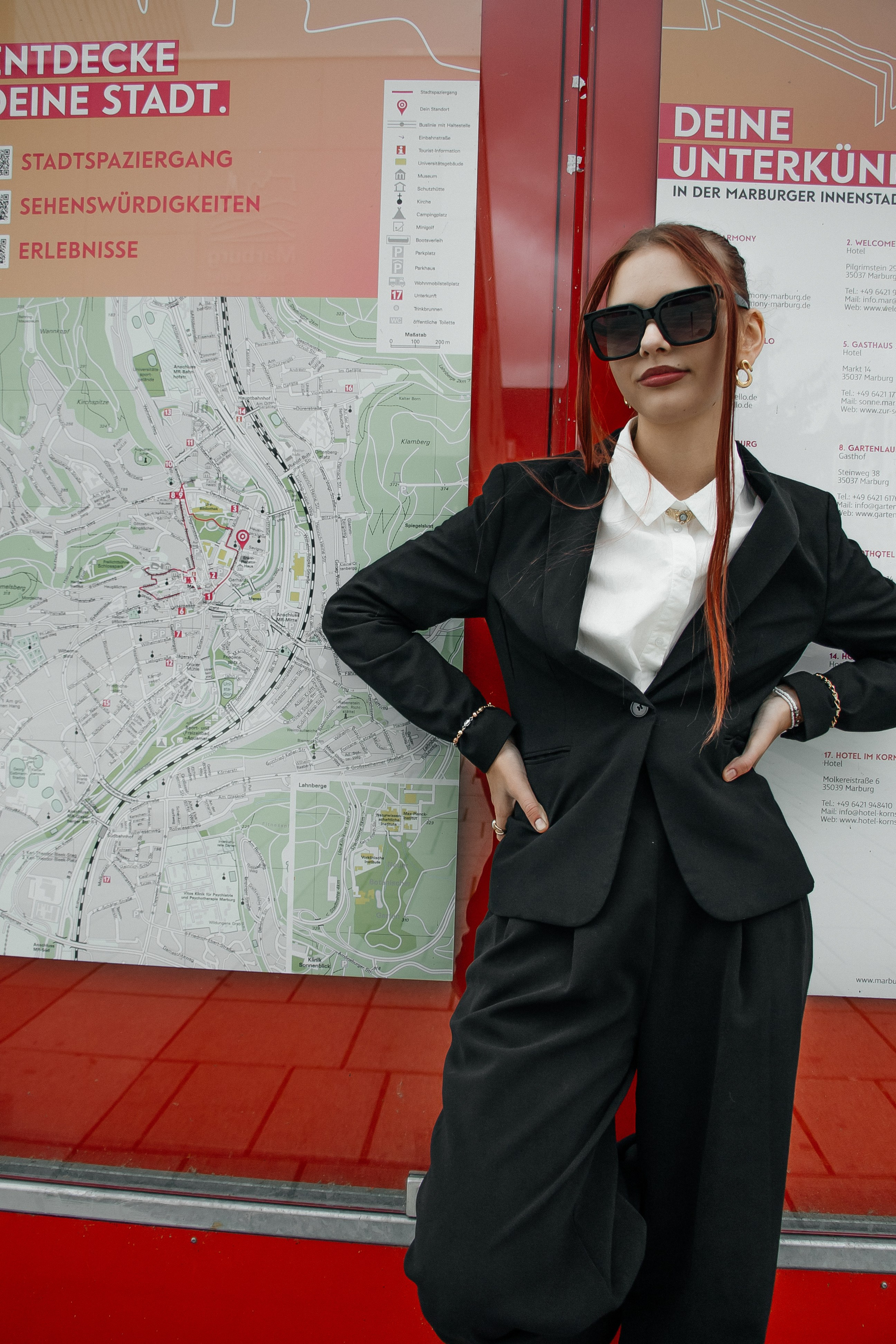 Red girl. PHOTOgrapher Germany MARBURG
