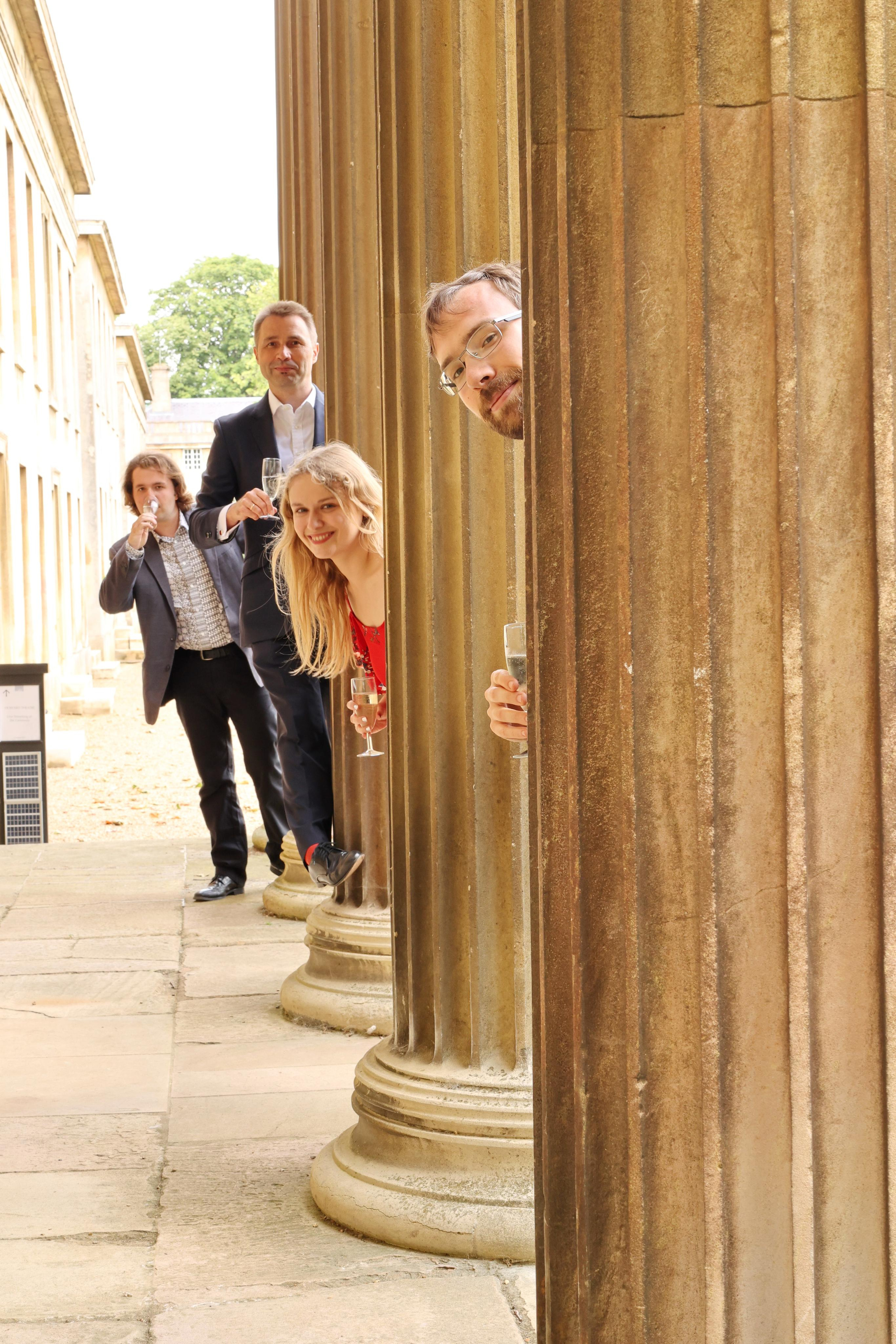 Andrei’s Graduation, Cambridge. Couples and portraits photographer Wimbledon London