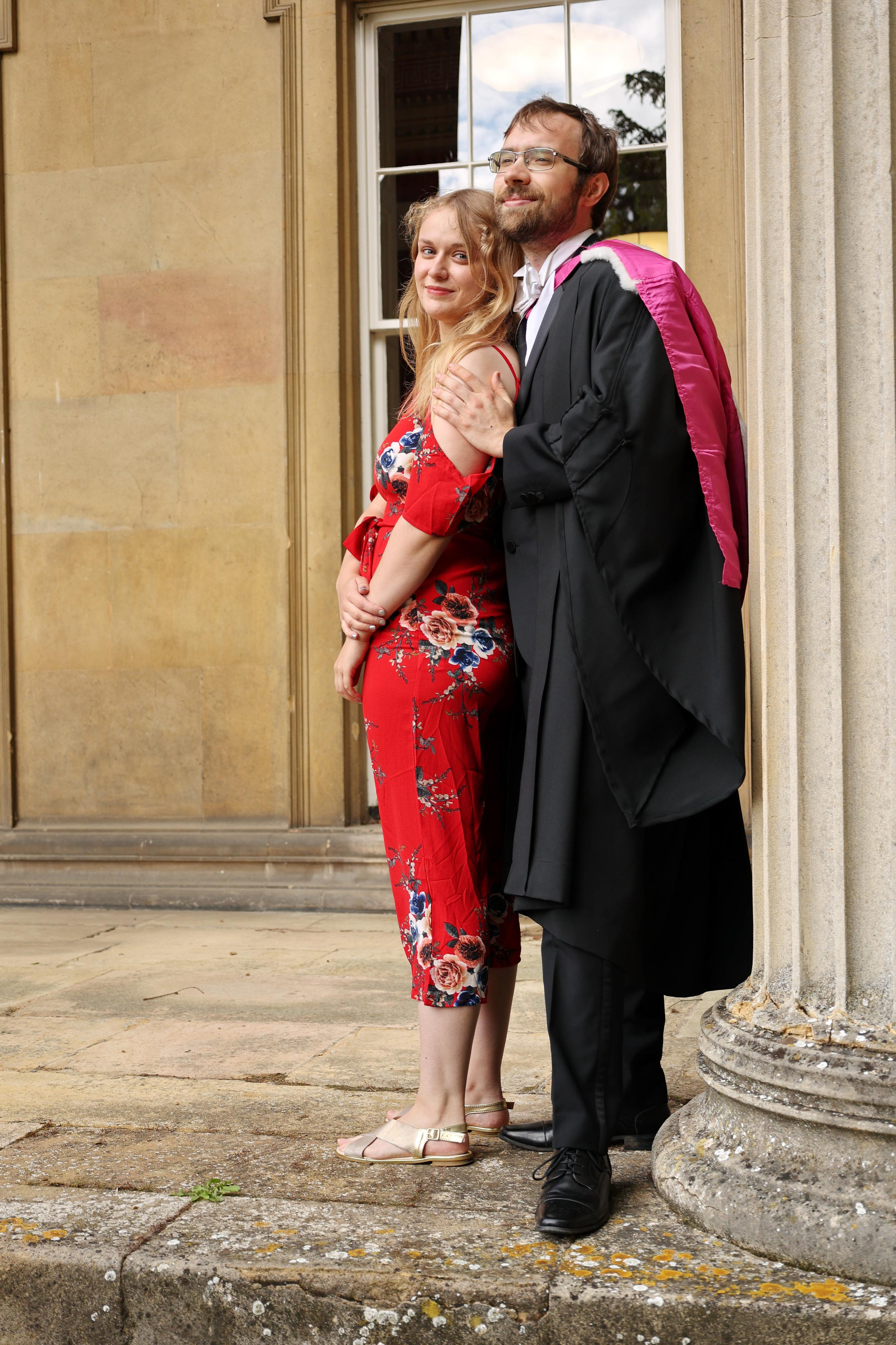 Andrei’s Graduation, Cambridge. Couples and portraits photographer Wimbledon London
