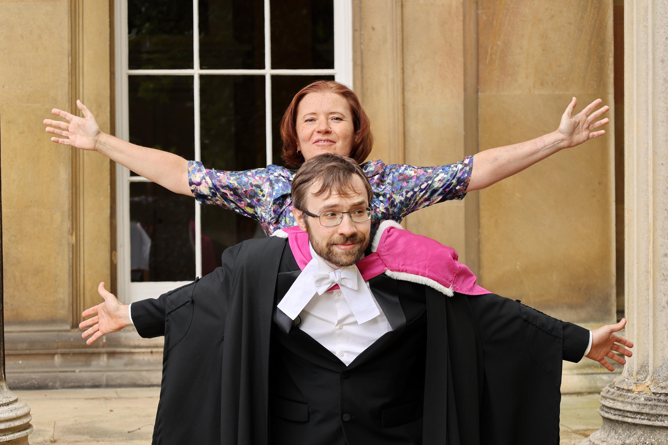 Andrei’s Graduation, Cambridge. Couples and portraits photographer Wimbledon London