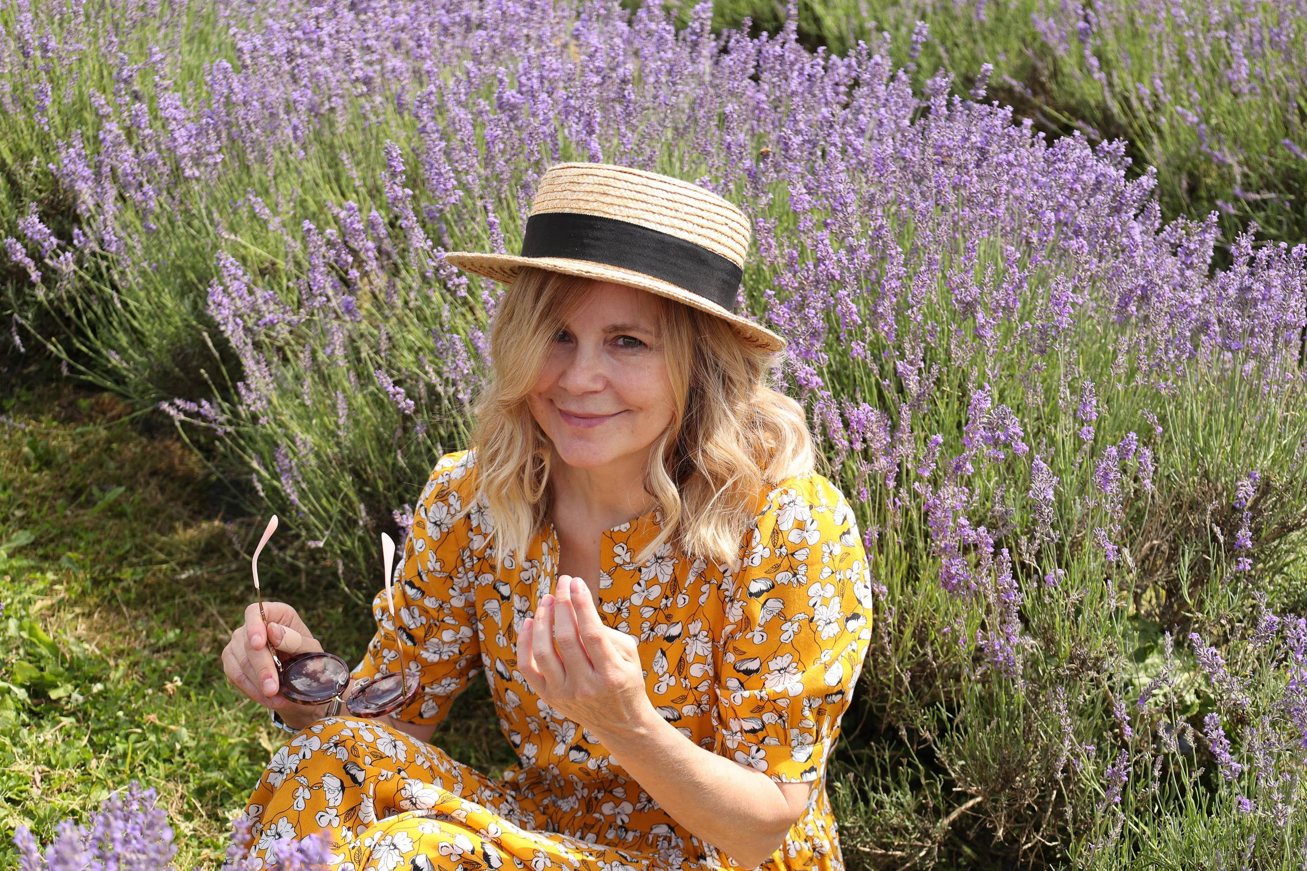 Lavender field, London. Couples and portraits photographer Wimbledon London