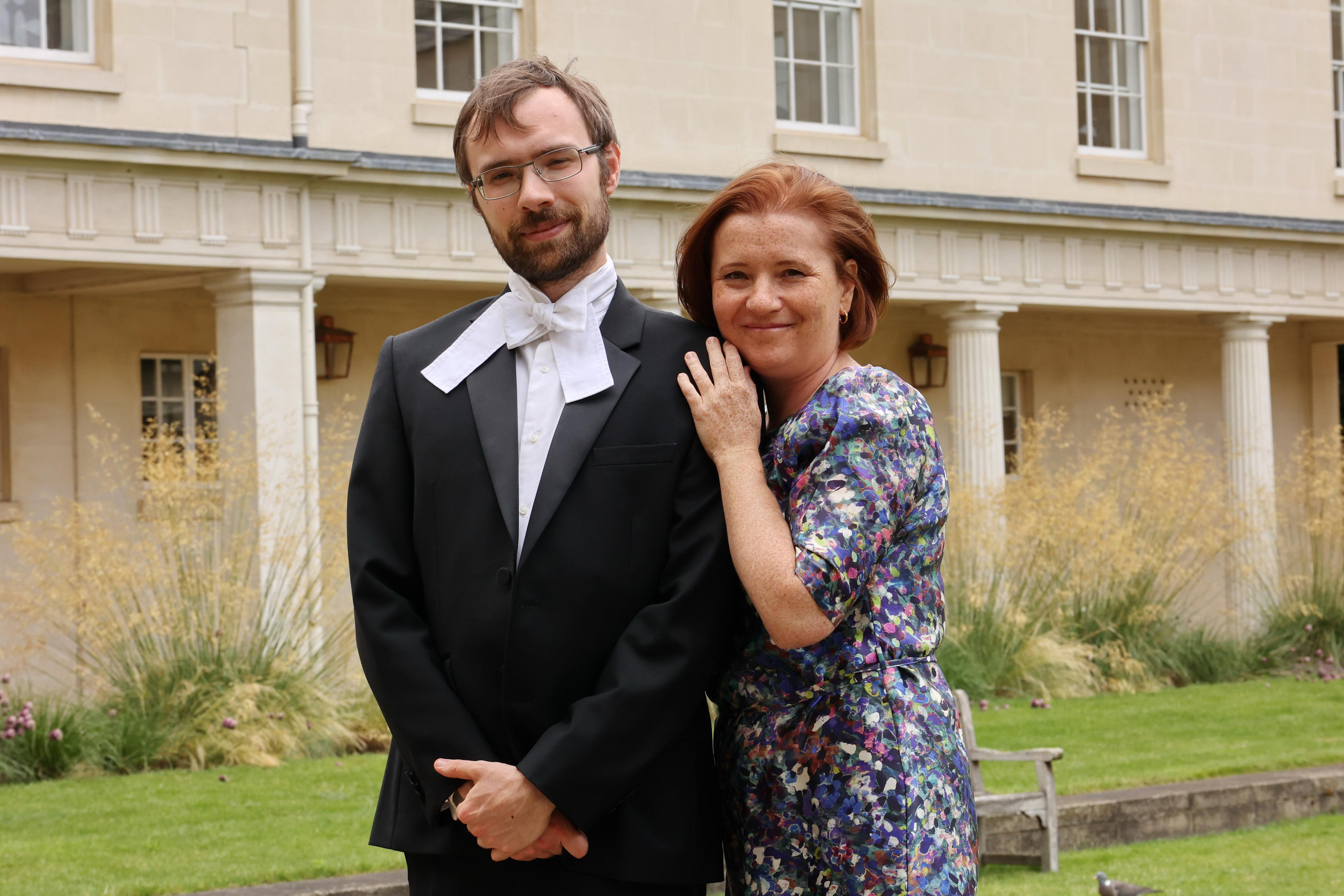 Andrei’s Graduation, Cambridge. Couples and portraits photographer Wimbledon London