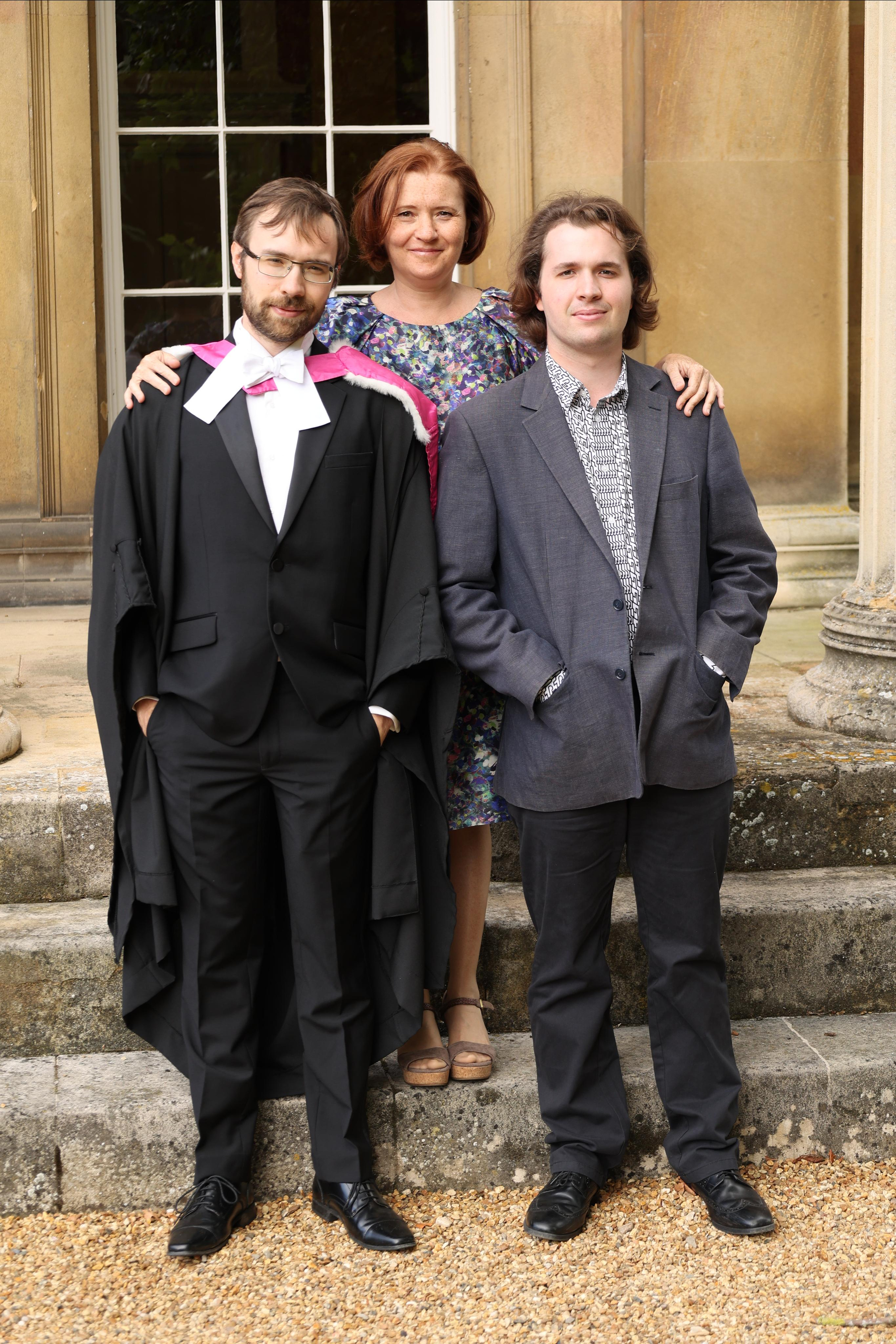 Andrei’s Graduation, Cambridge. Couples and portraits photographer Wimbledon London