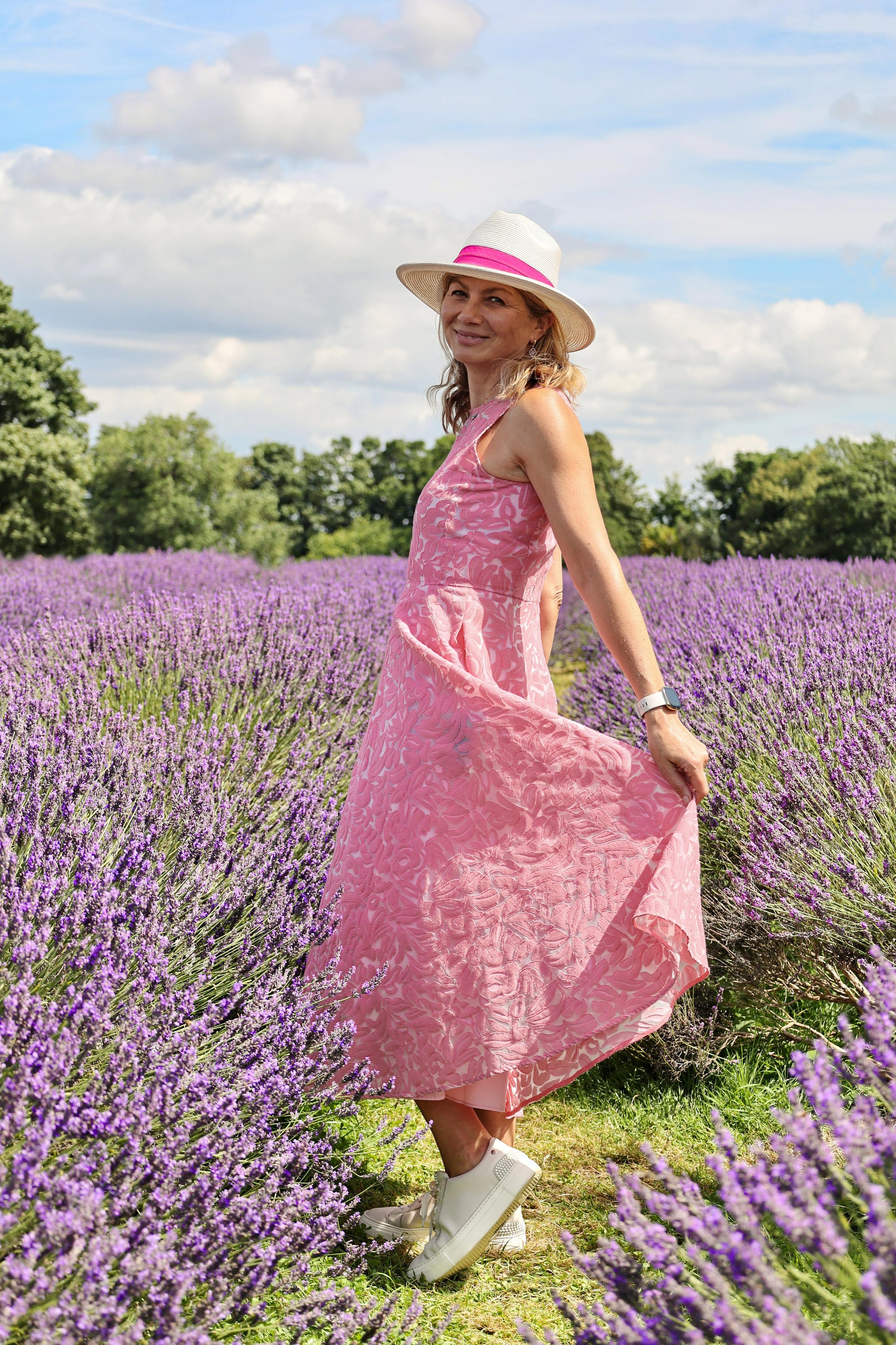 Lavender field, London. Couples and portraits photographer Wimbledon London