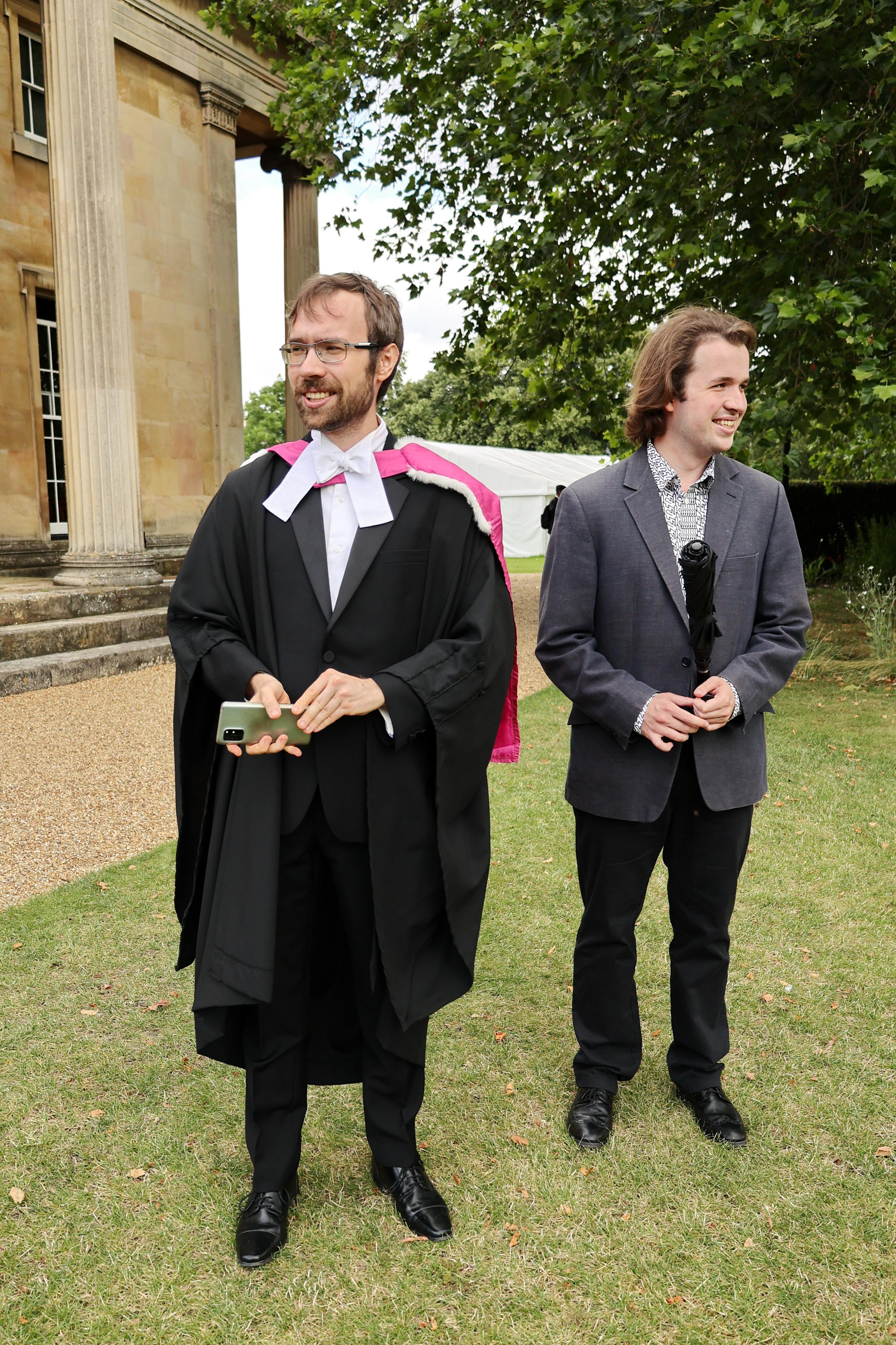 Andrei’s Graduation, Cambridge. Couples and portraits photographer Wimbledon London
