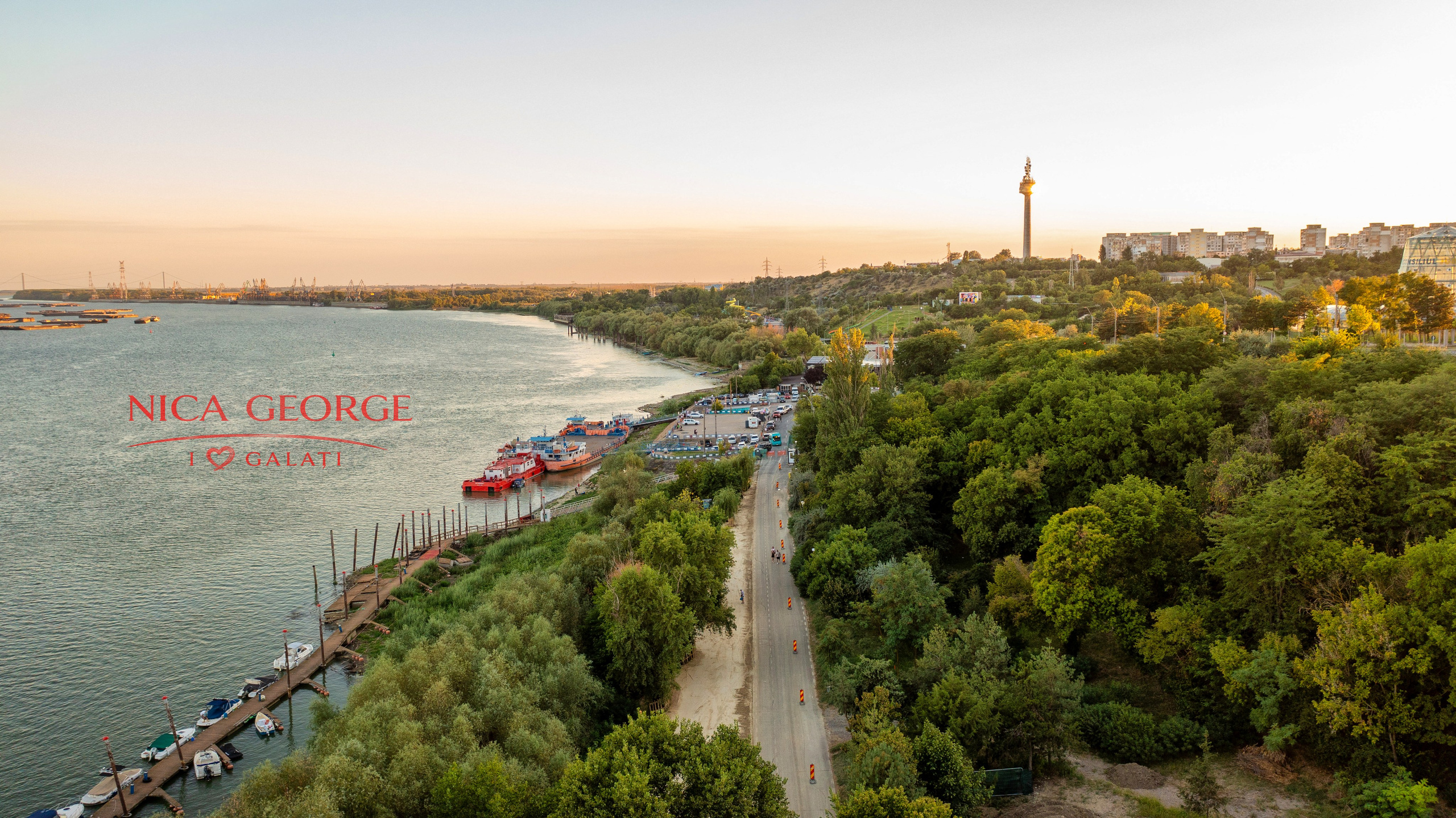 Dunărea la Galați — 13 august 2026