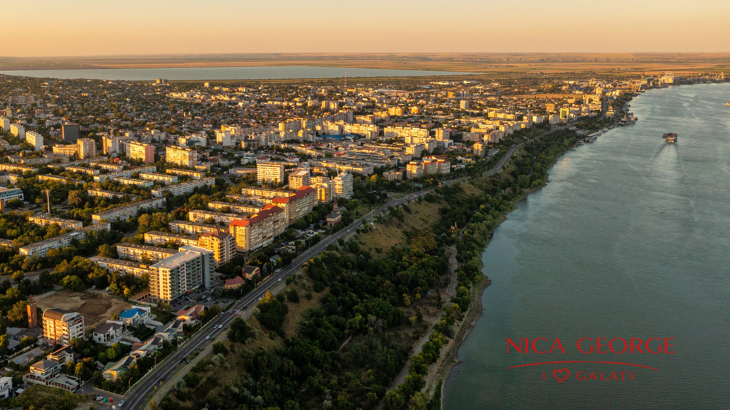 Dunărea la Galați — 13 august 2026