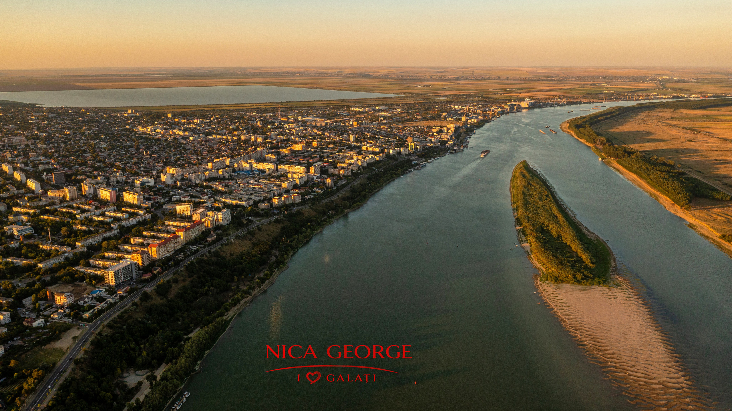 Dunărea la Galați — 13 august 2026