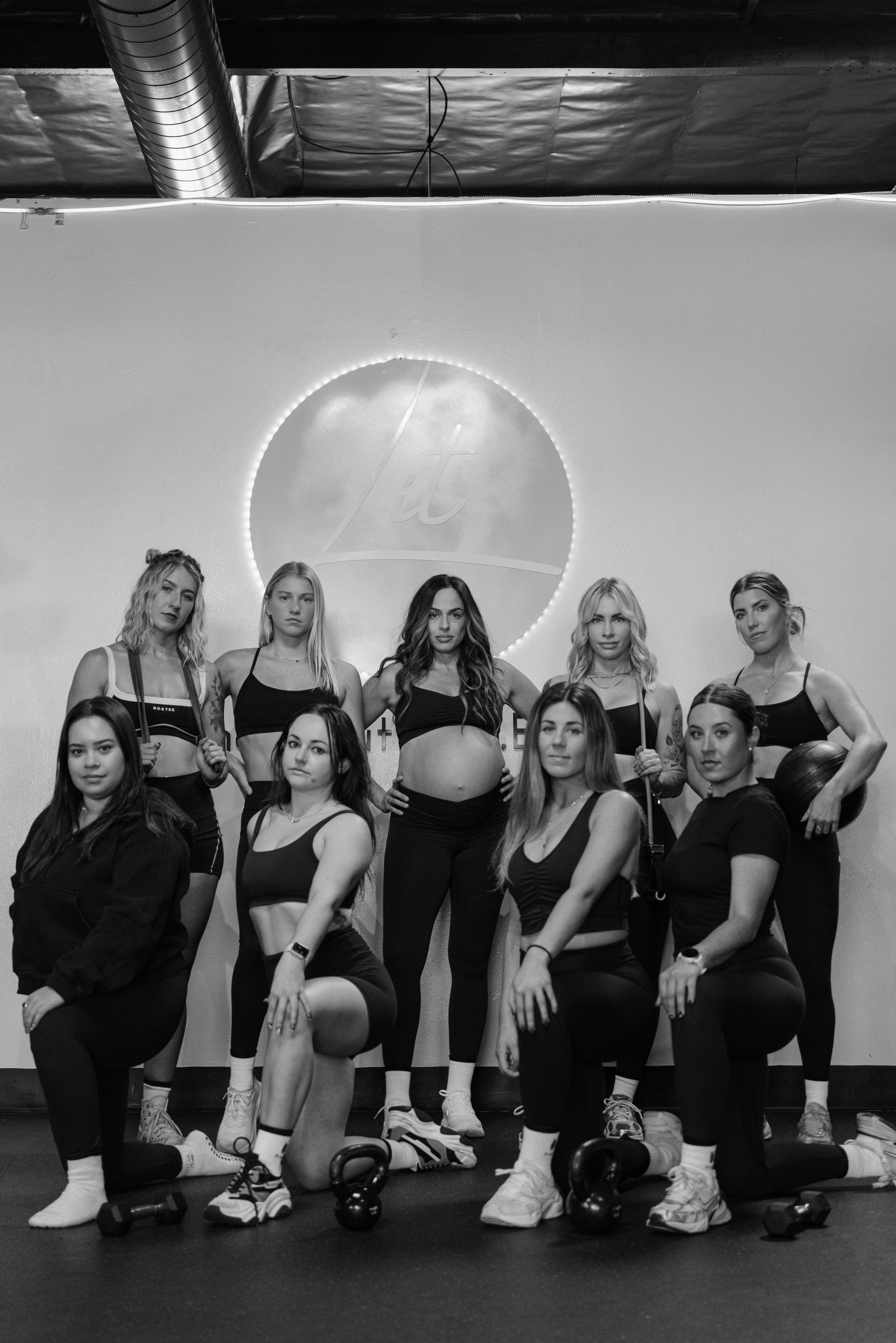 Fit with Lit. The Gym Shoot. Portrait, family, maternity & wedding photography & videography in SoCal Kseni Vibe