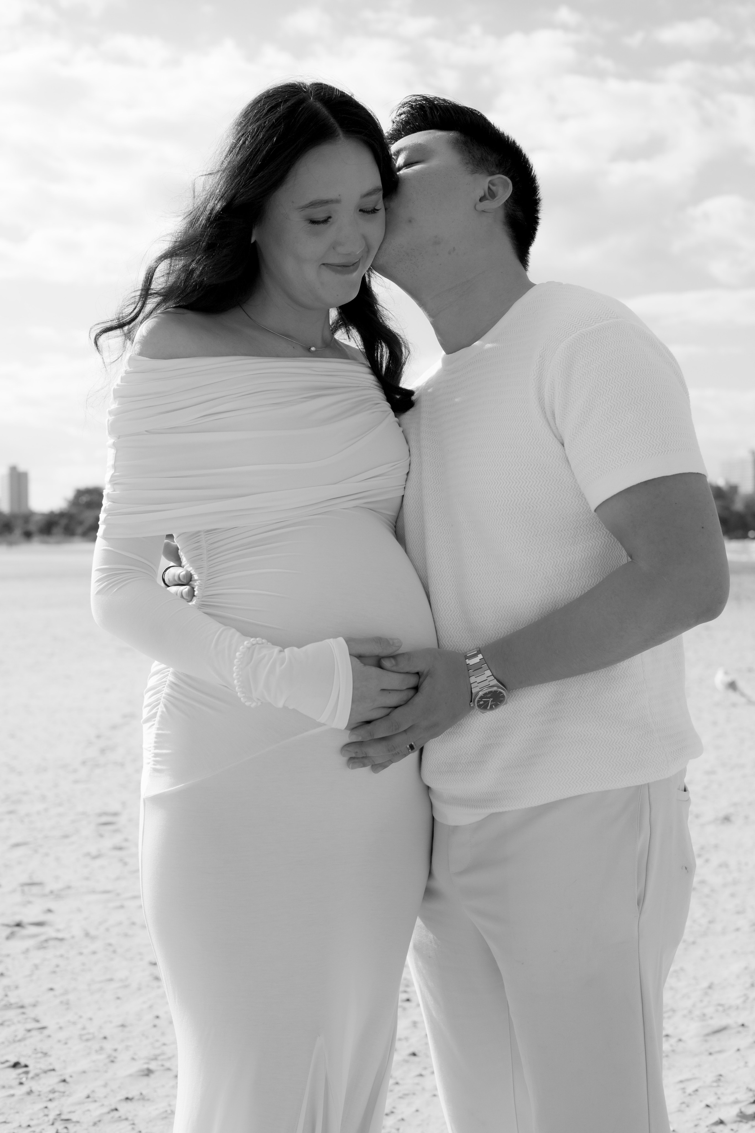 Montrose Beach Maternity Session — Chicago Photographer — Margarita Stepanenko