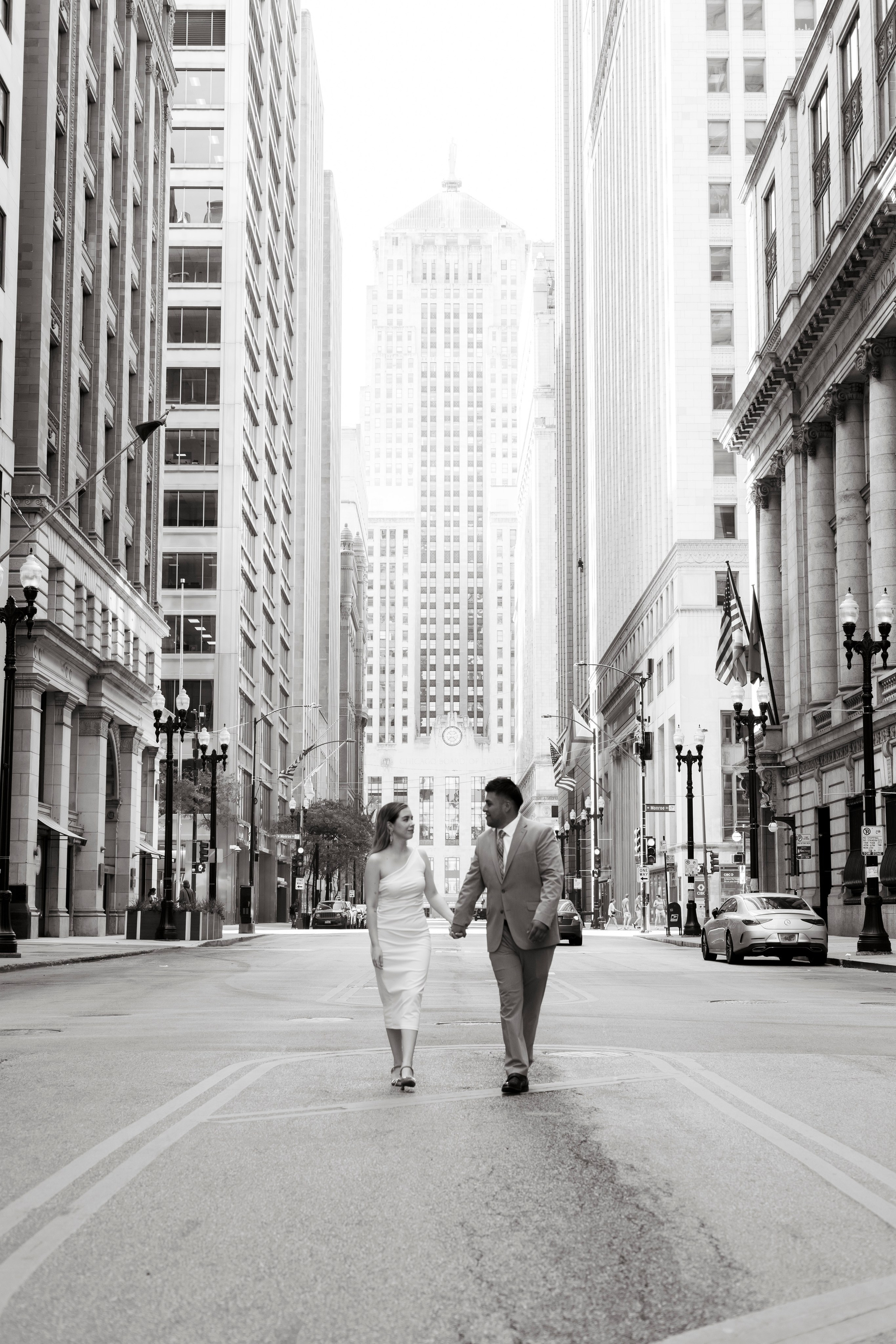 Romantic Elopement Photography in Chicago